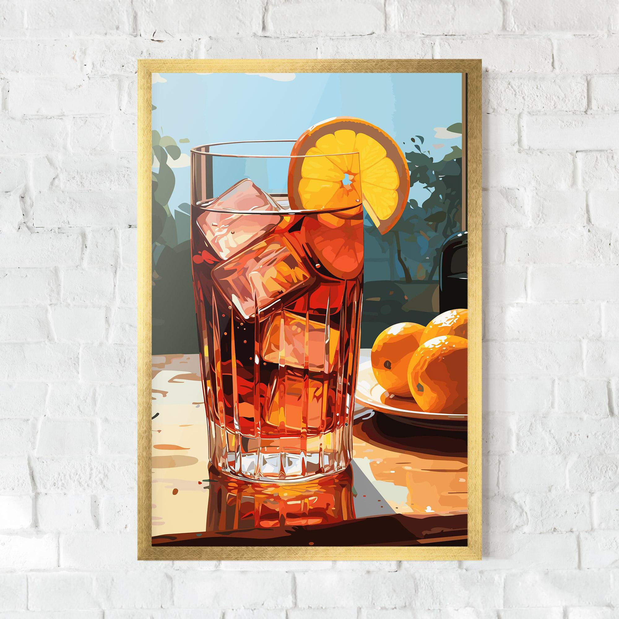 Poster Înrămat Cocktail Art mockup 0