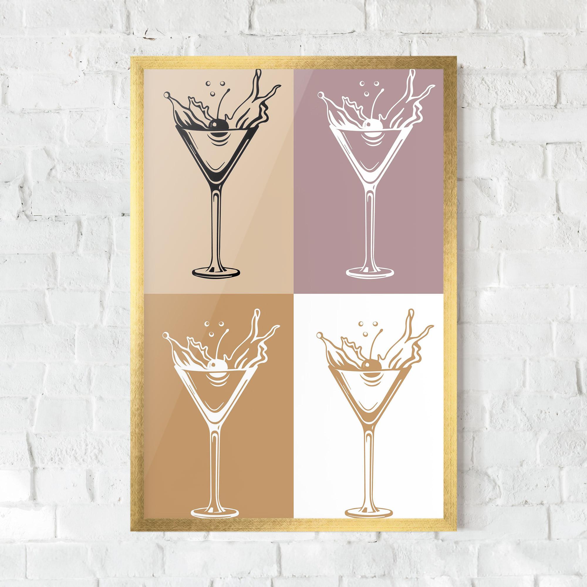 Poster Înrămat Drinks Mix mockup 0