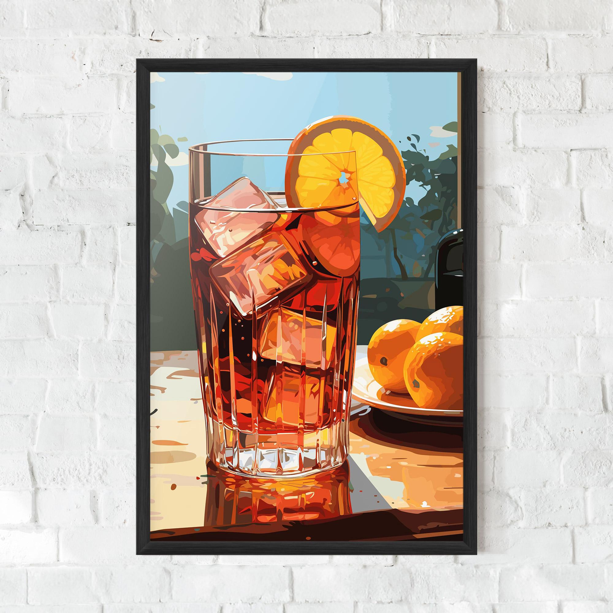 Poster Înrămat Cocktail Art mockup 0