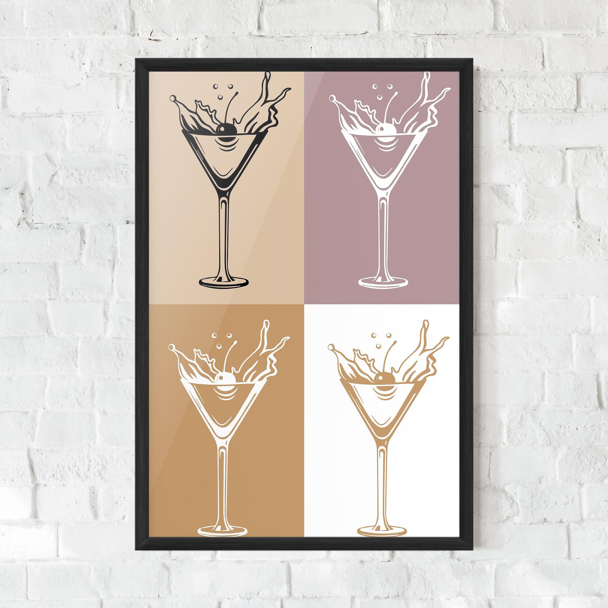 Poster Înrămat Drinks Mix mockup 0