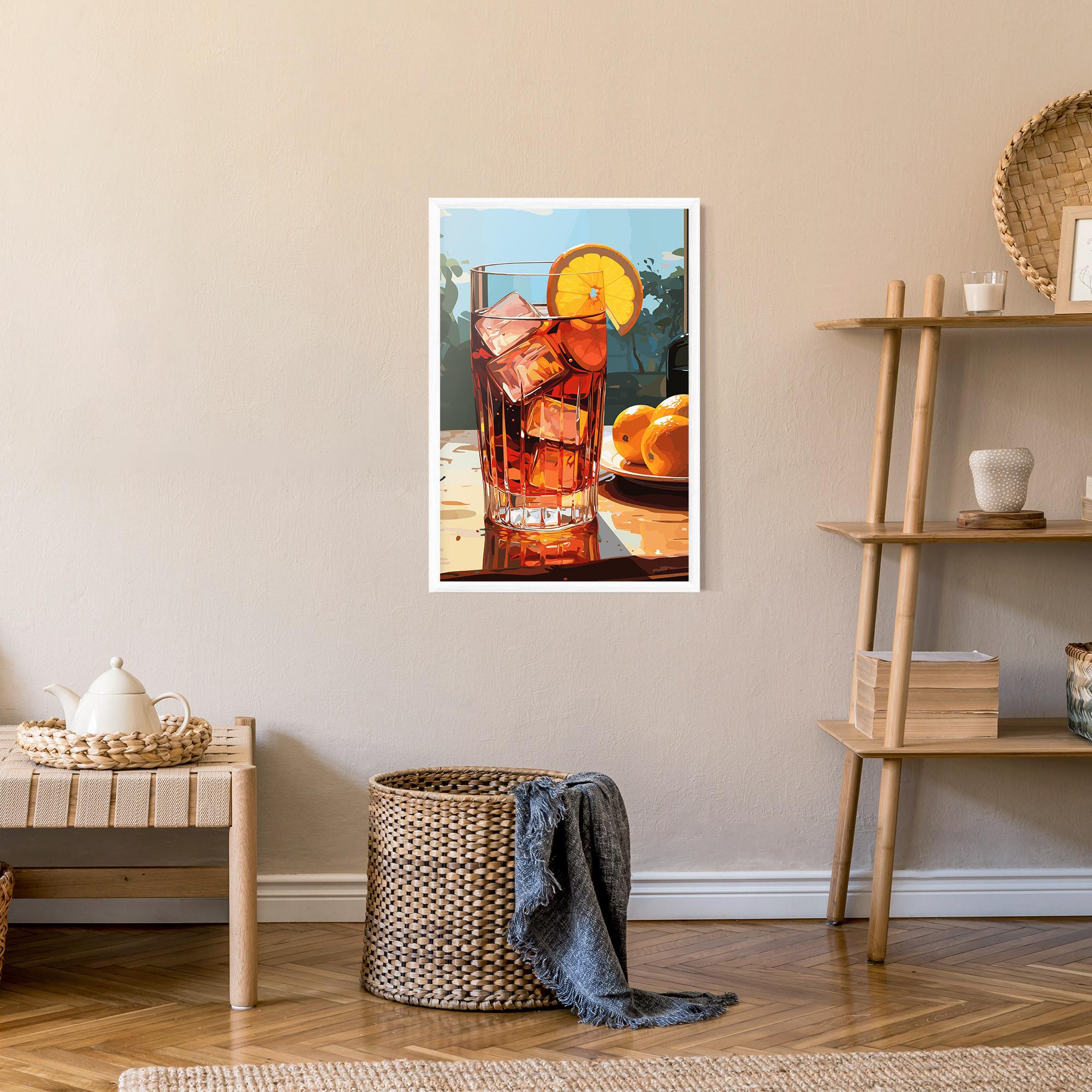 Poster Înrămat Cocktail Art mockup 9