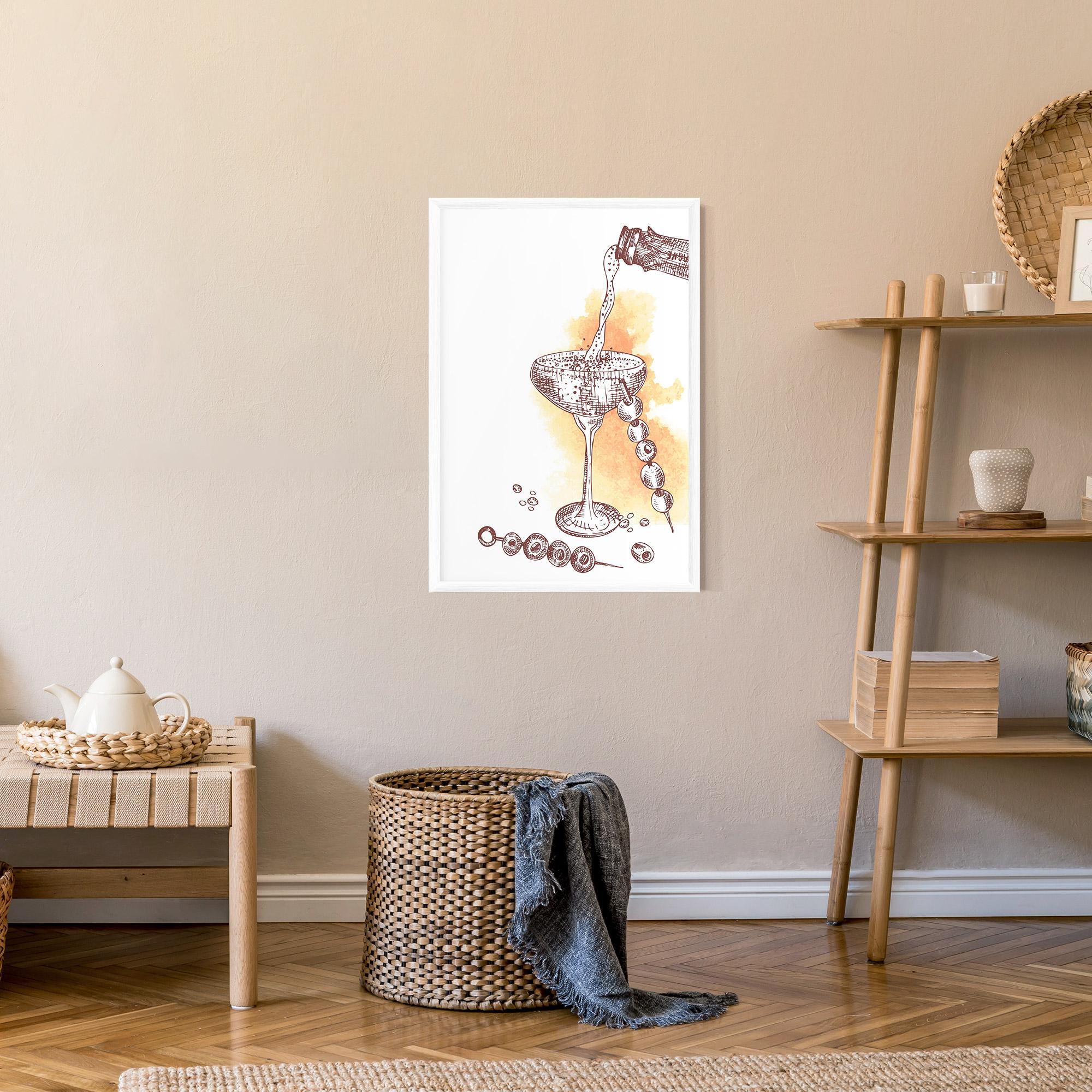 Poster Înrămat Cocktail mockup 9