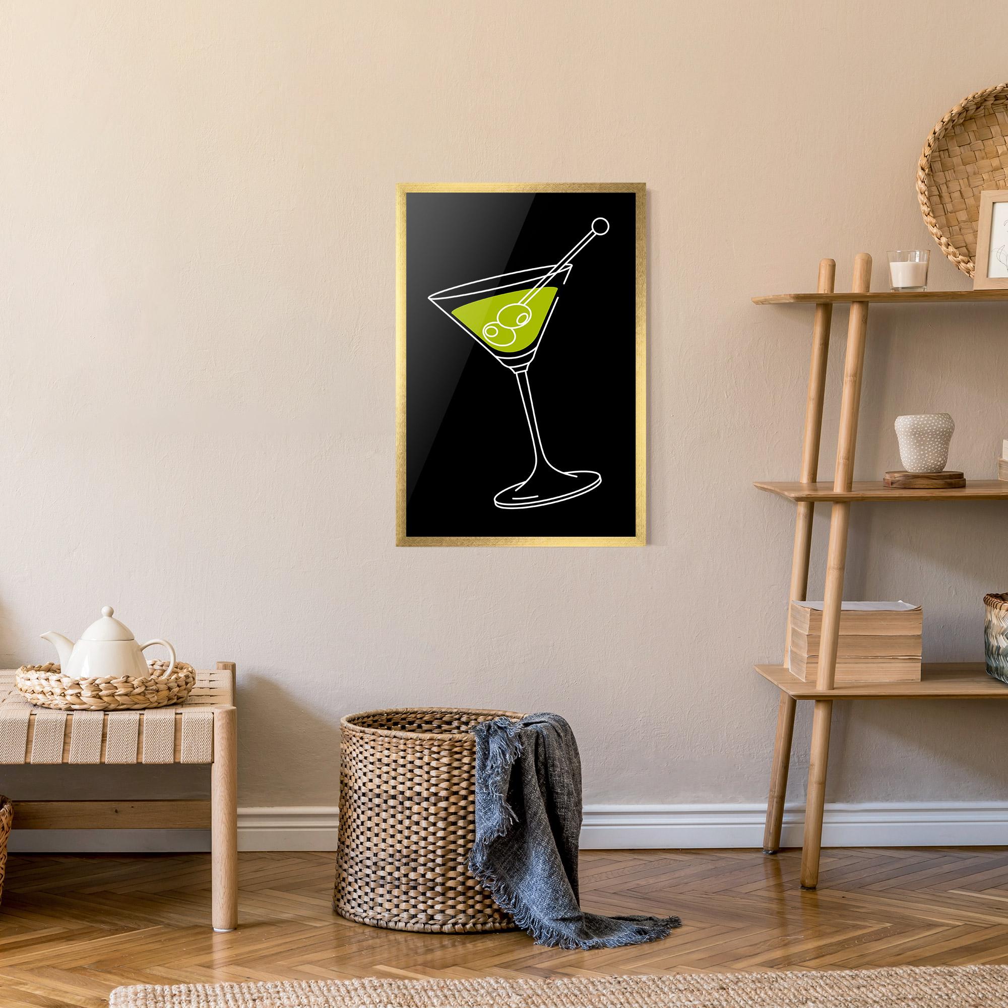 Poster Înrămat Glass mockup 9