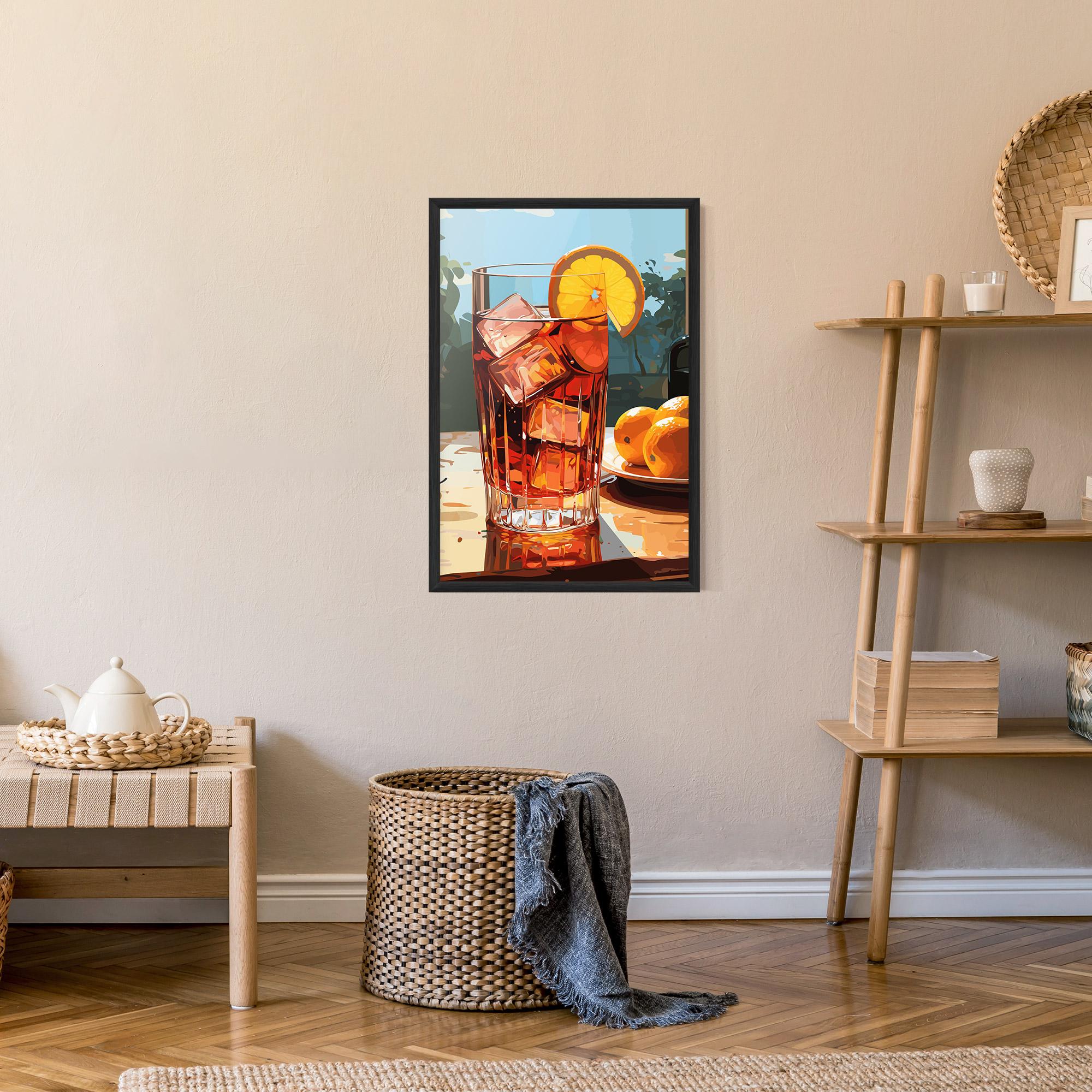 Poster Înrămat Cocktail Art mockup 9