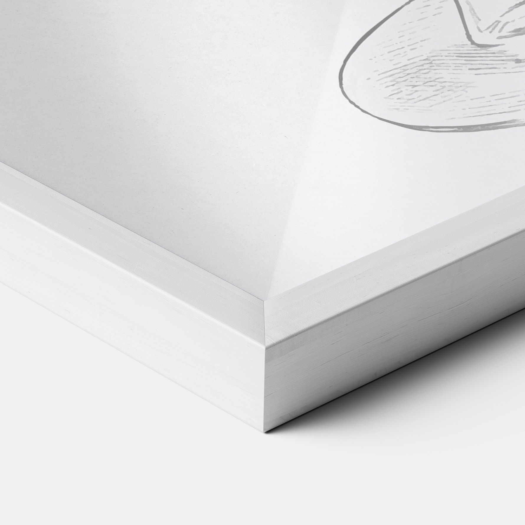 Hand Drawn Glass mockup 3