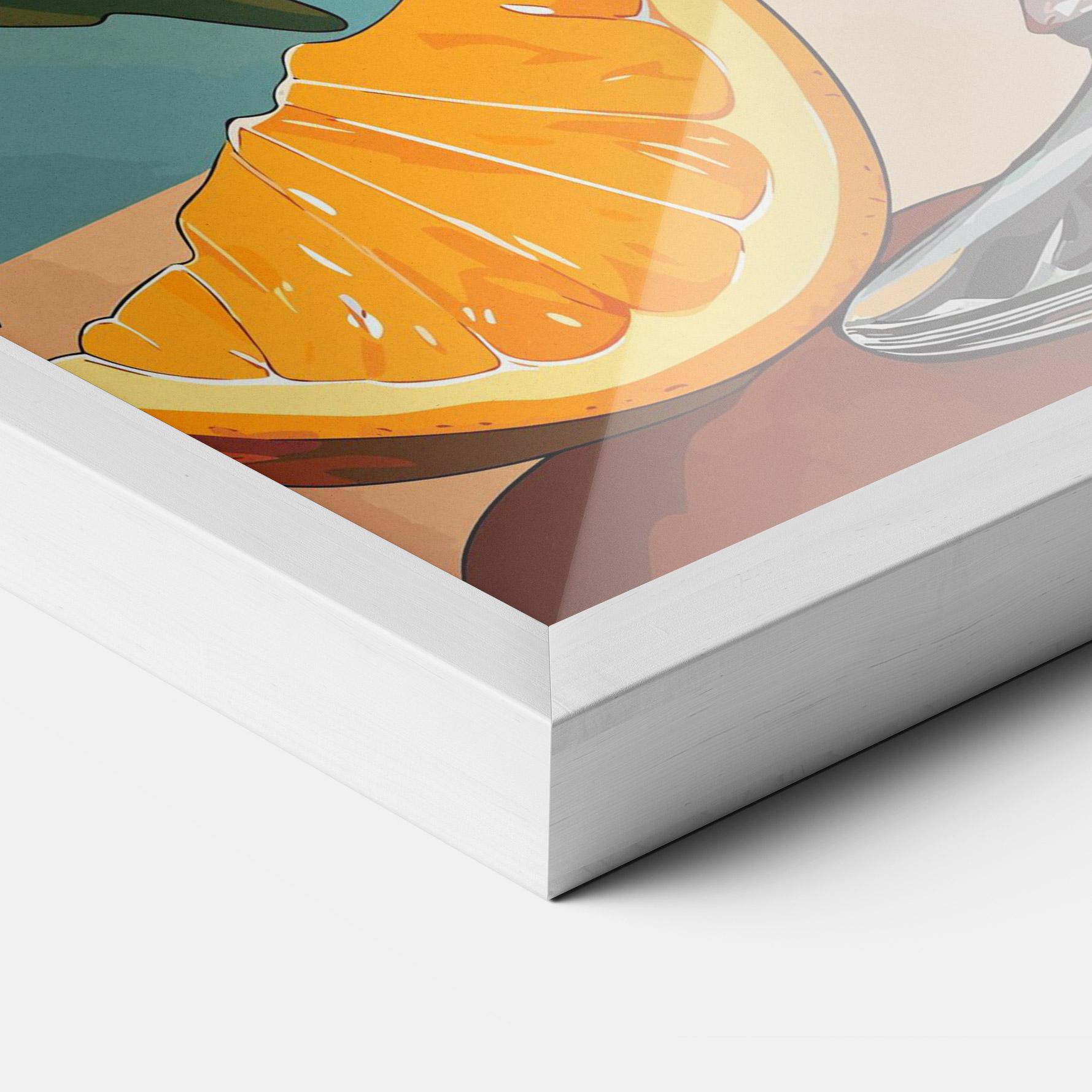 Poster Înrămat Sunrise Cocktail mockup 3