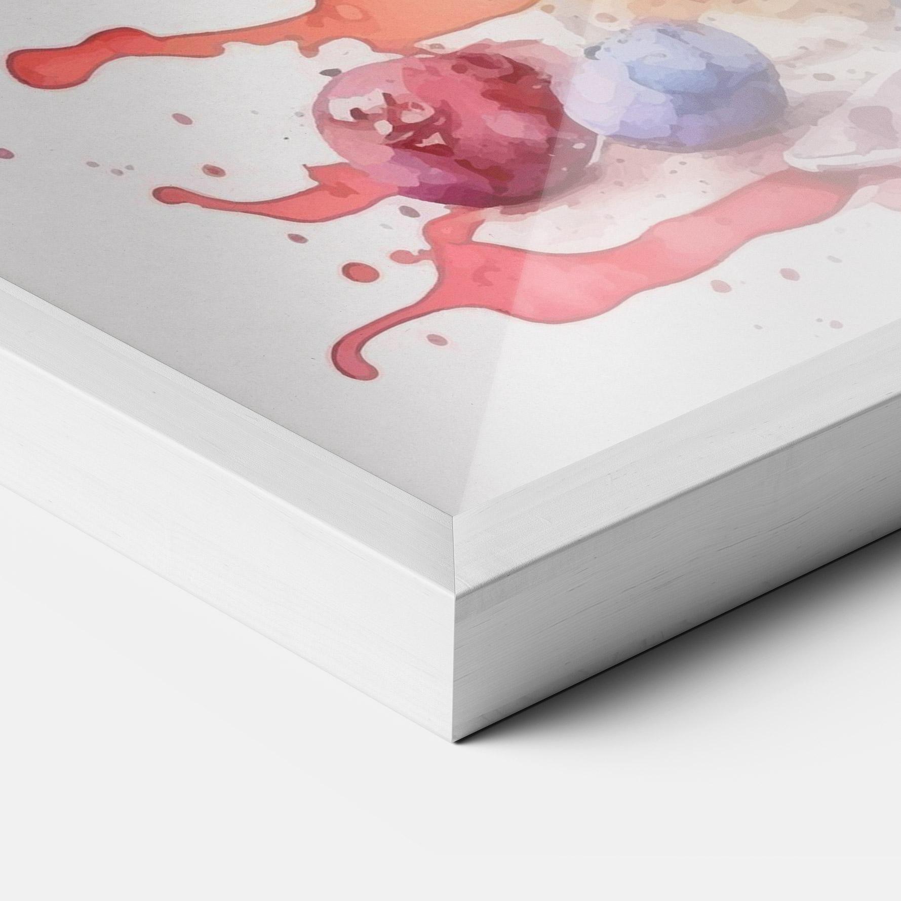 Poster Înrămat Watercolor Juice mockup 3