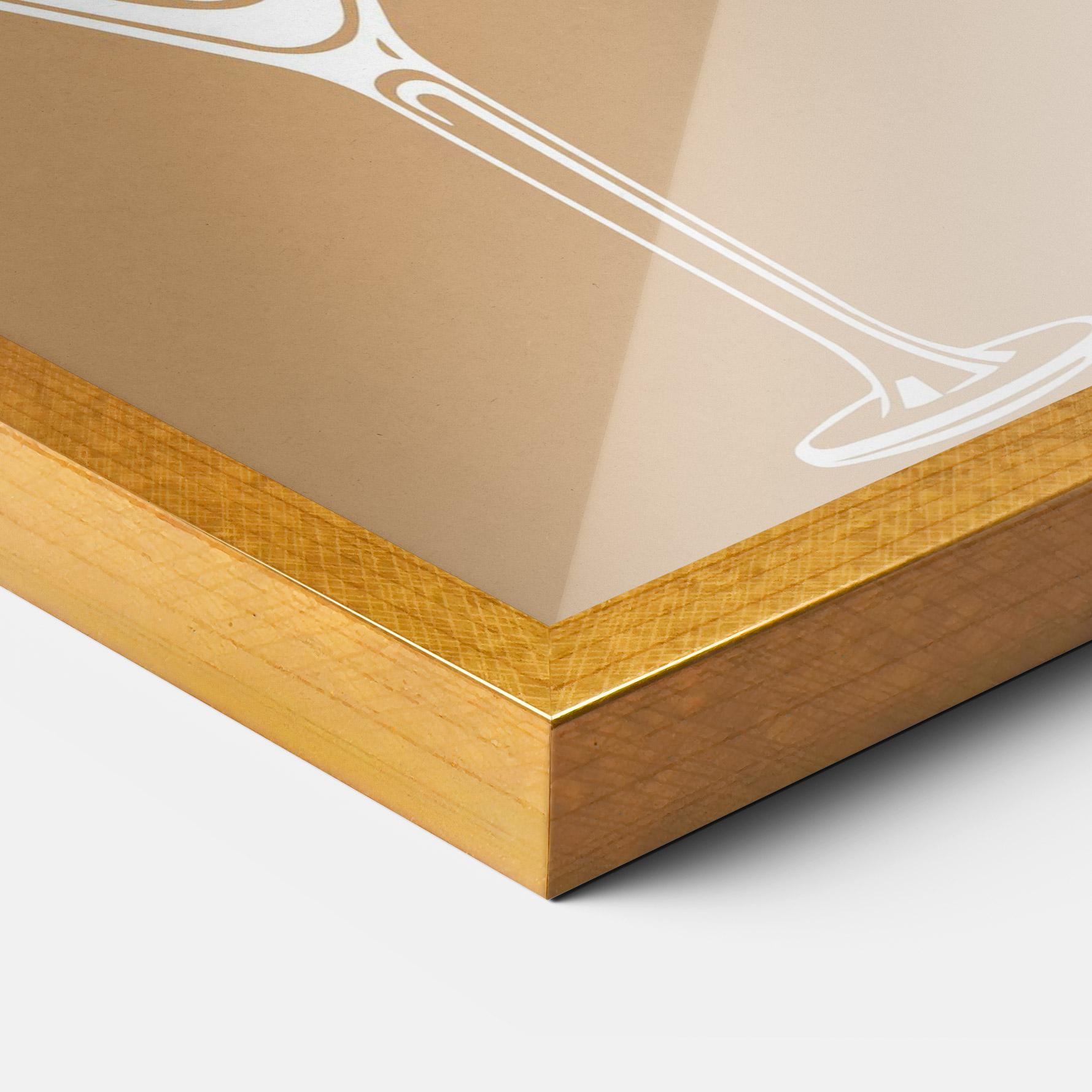 Poster Înrămat Drinks Mix mockup 3