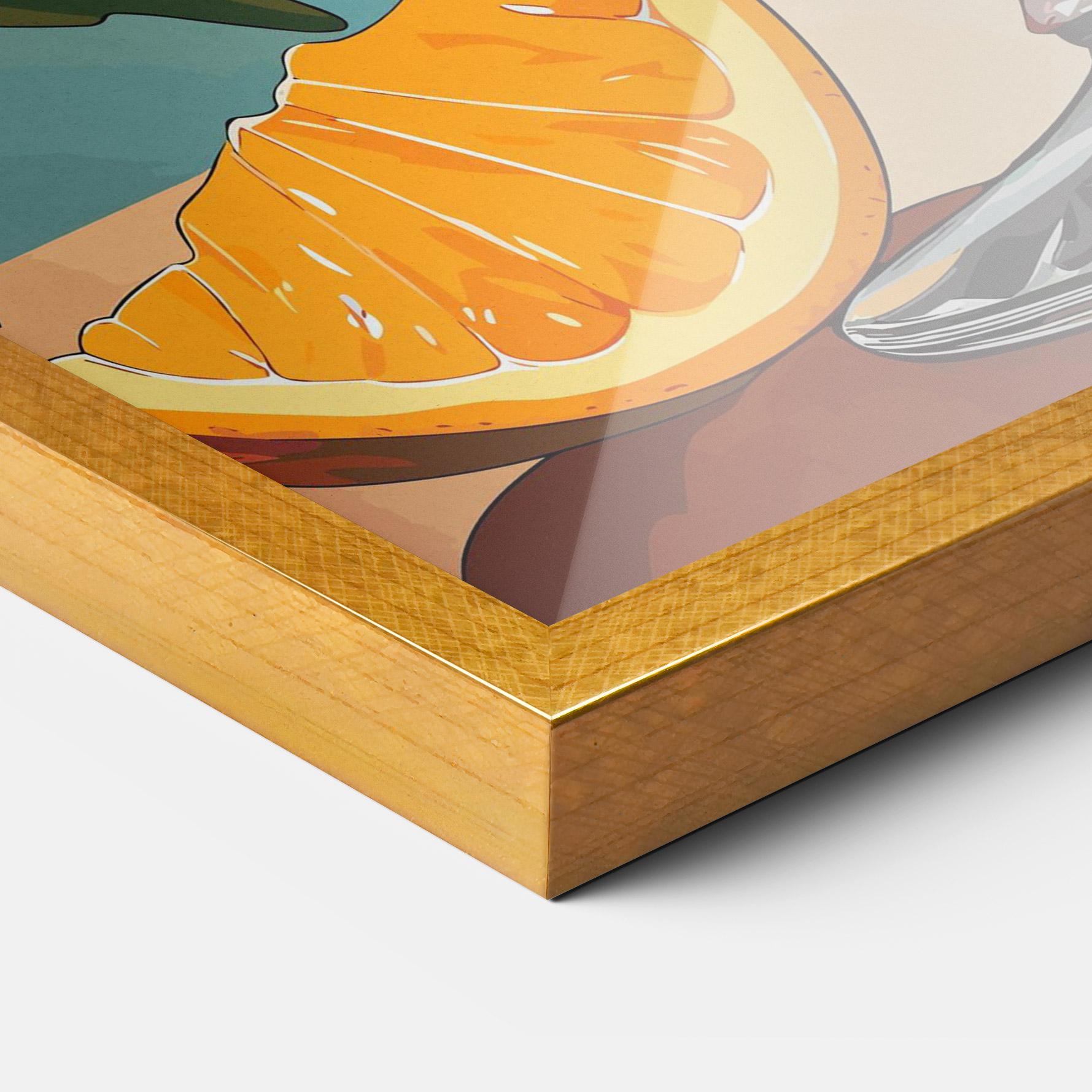 Poster Înrămat Sunrise Cocktail mockup 3