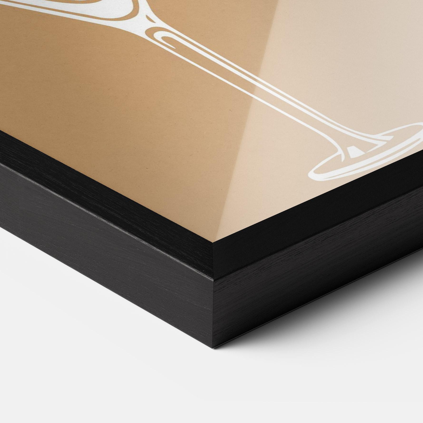 Poster Înrămat Drinks Mix mockup 3