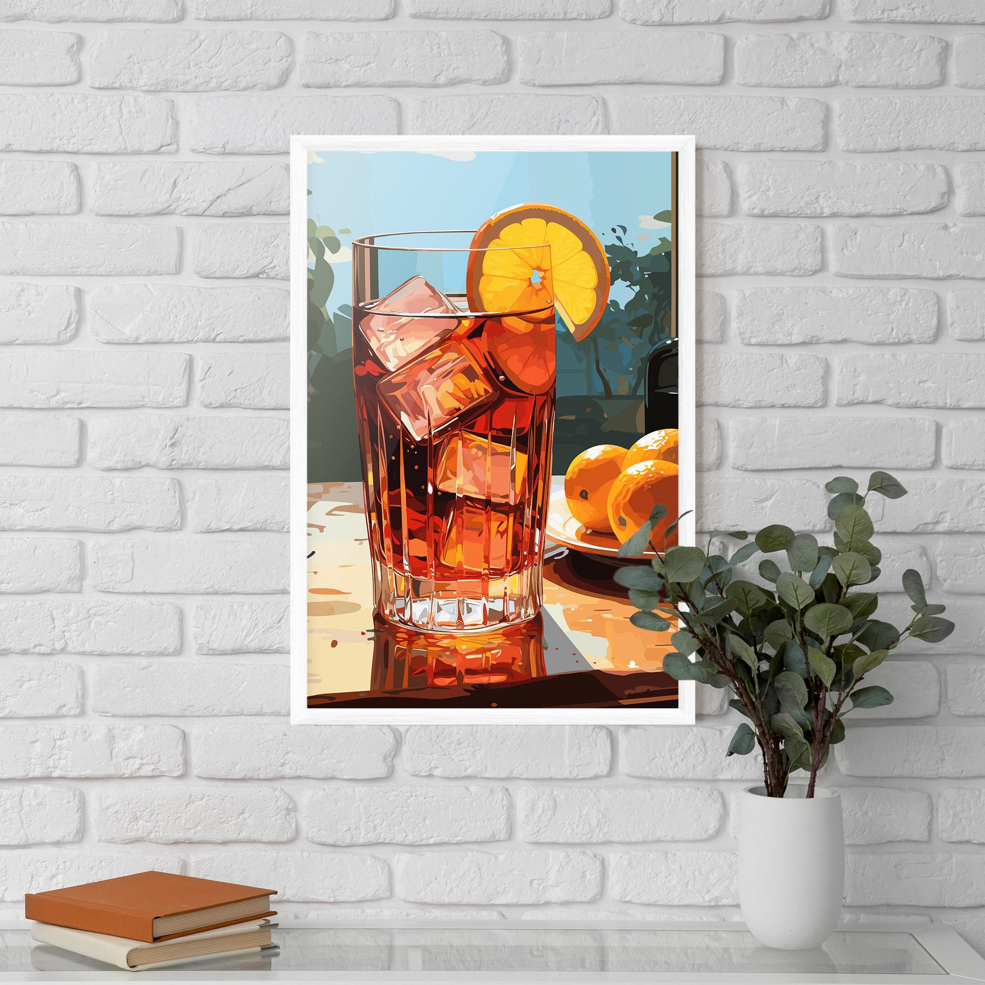 Poster Înrămat Cocktail Art mockup 5