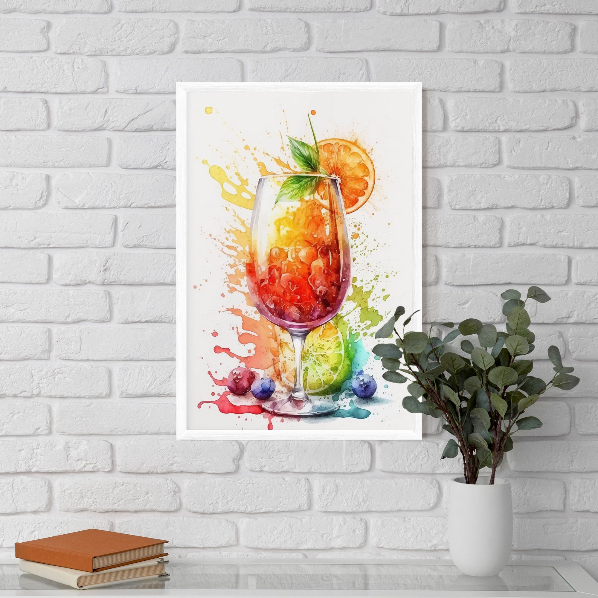 Watercolor Juice mockup 5