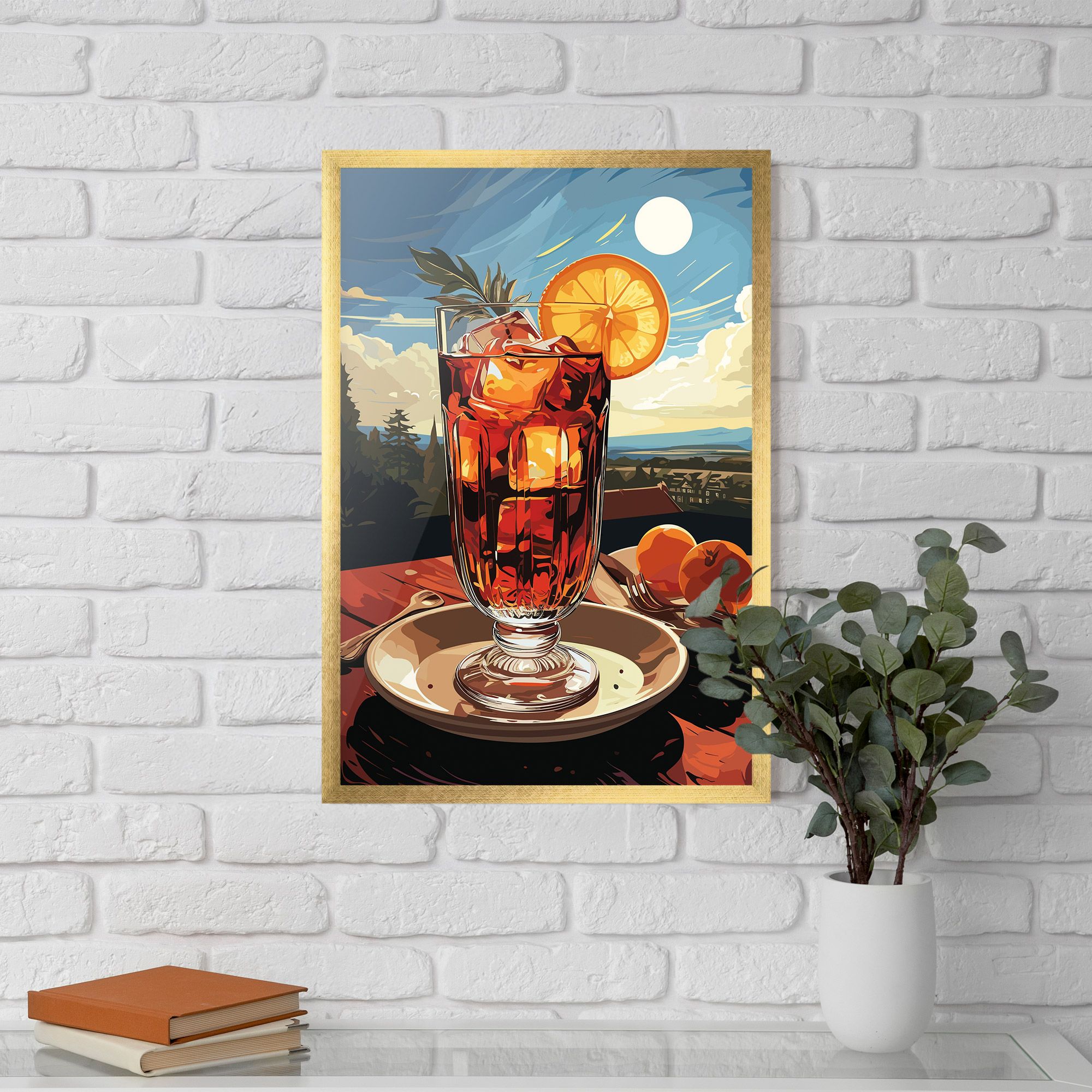 Cocktail Orange mockup 5