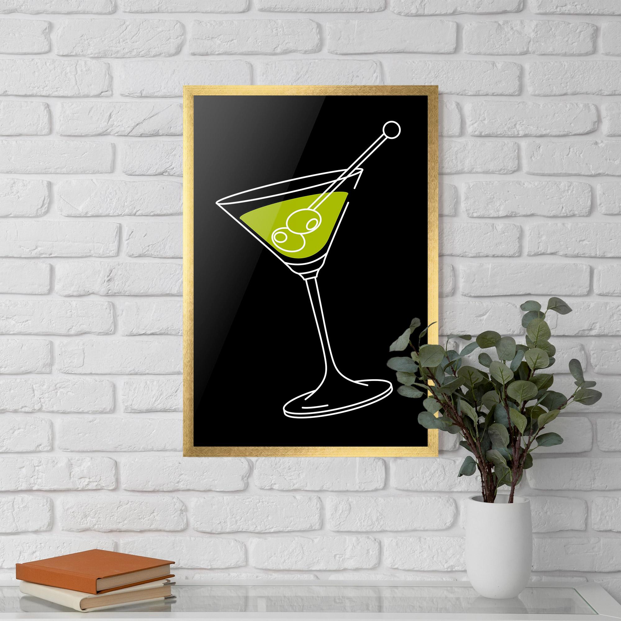 Poster Înrămat Glass mockup 5