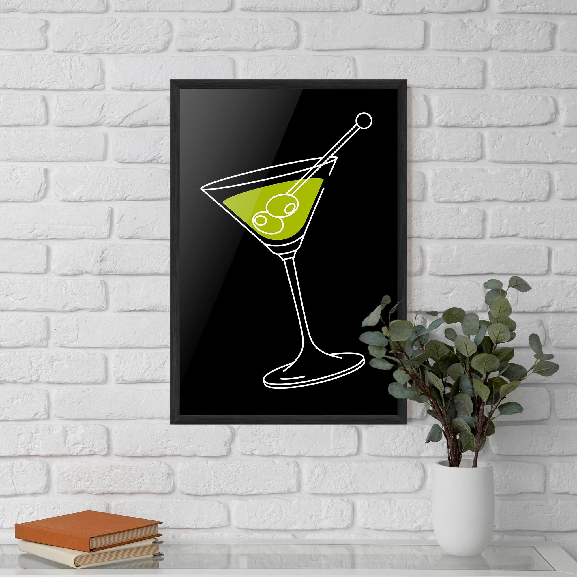 Poster Înrămat Glass mockup 5