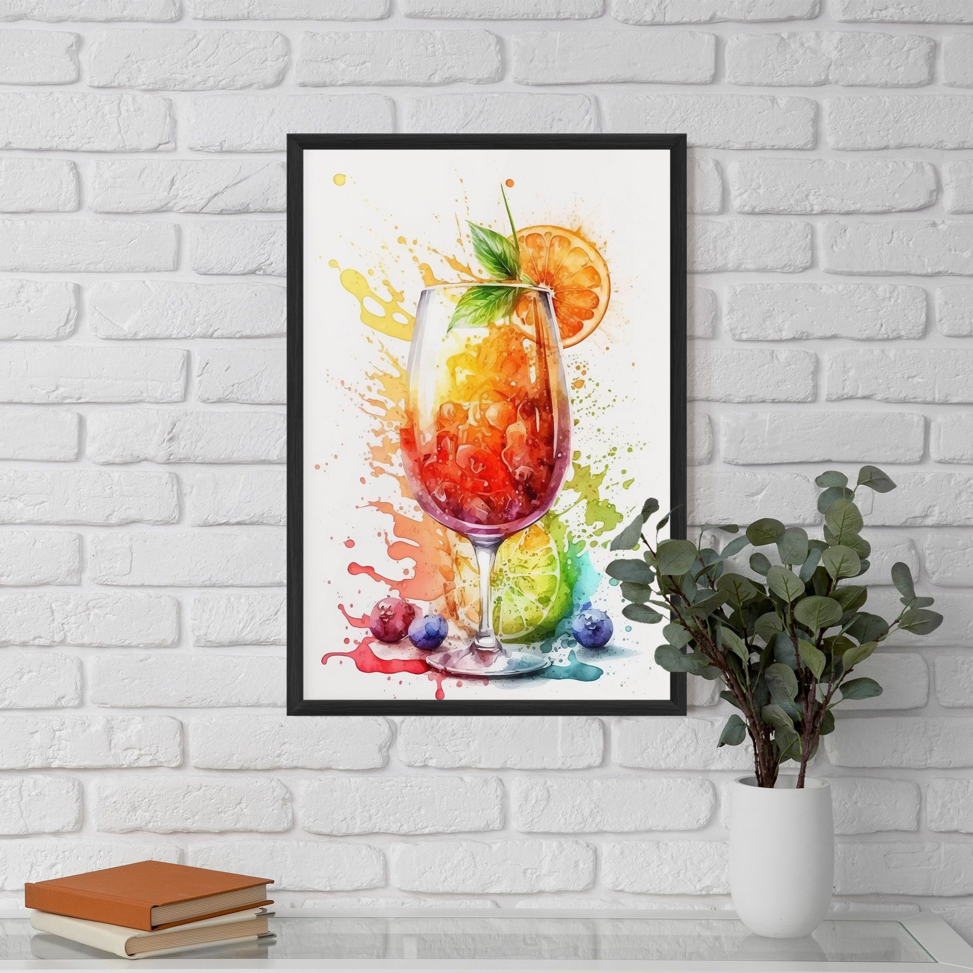Watercolor Juice mockup 5