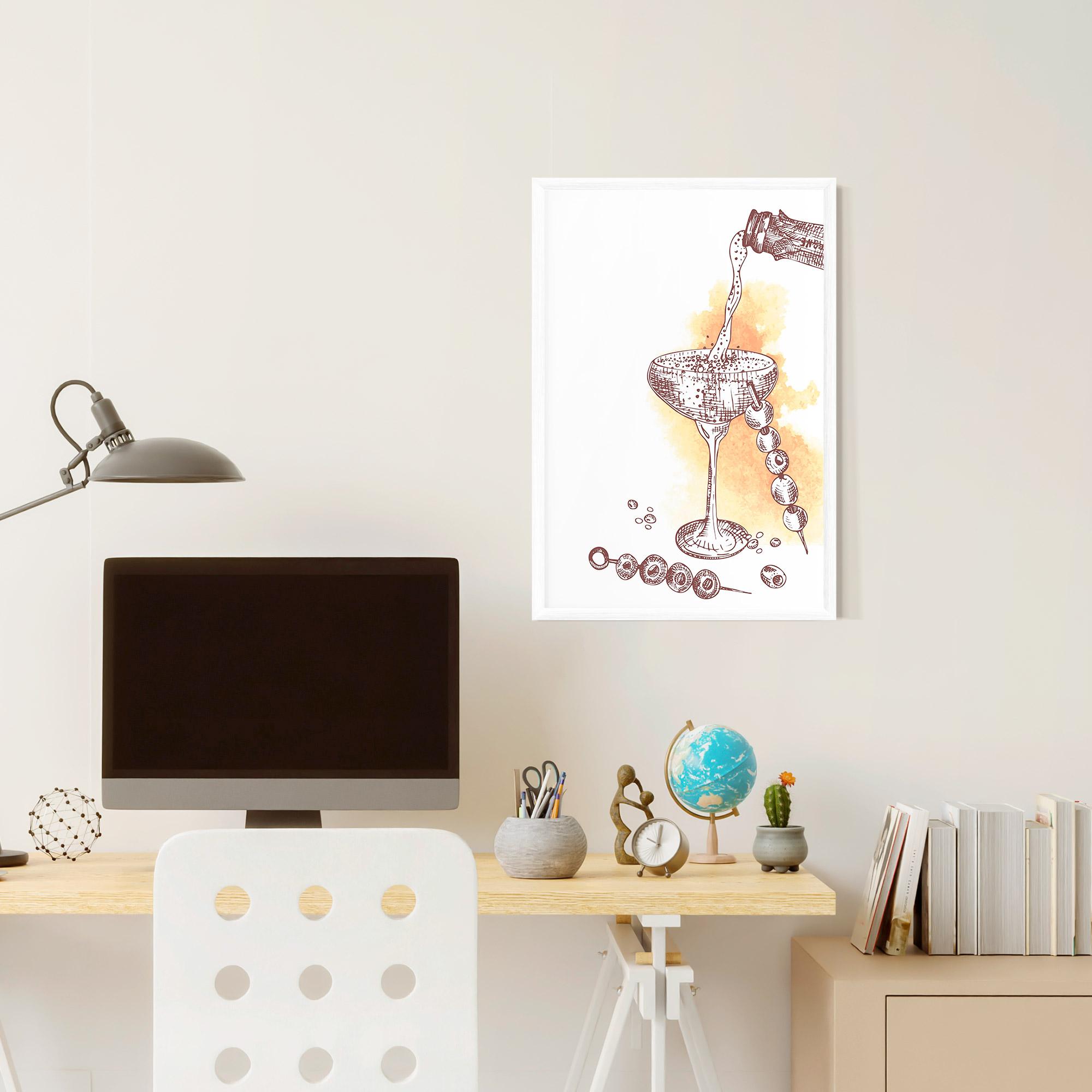 Poster Înrămat Cocktail mockup 6