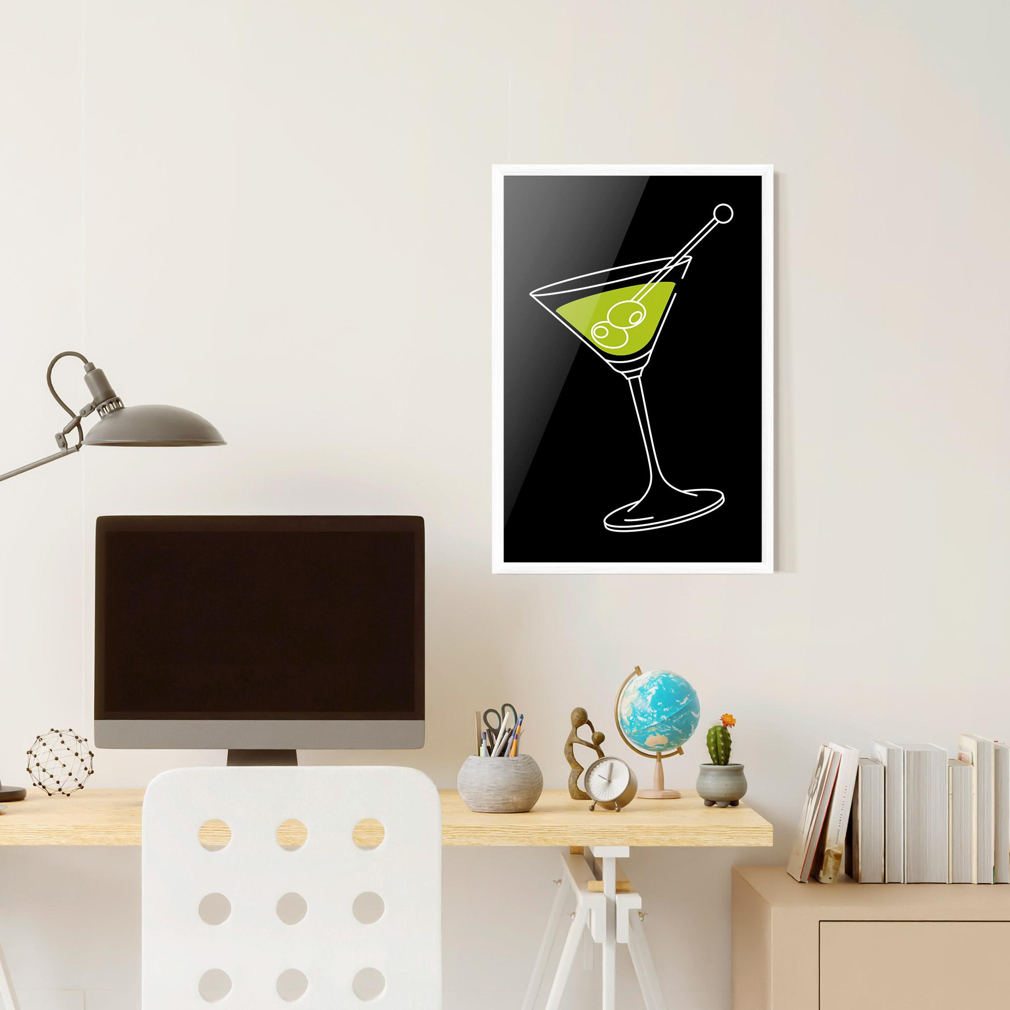 Poster Înrămat Glass mockup 6