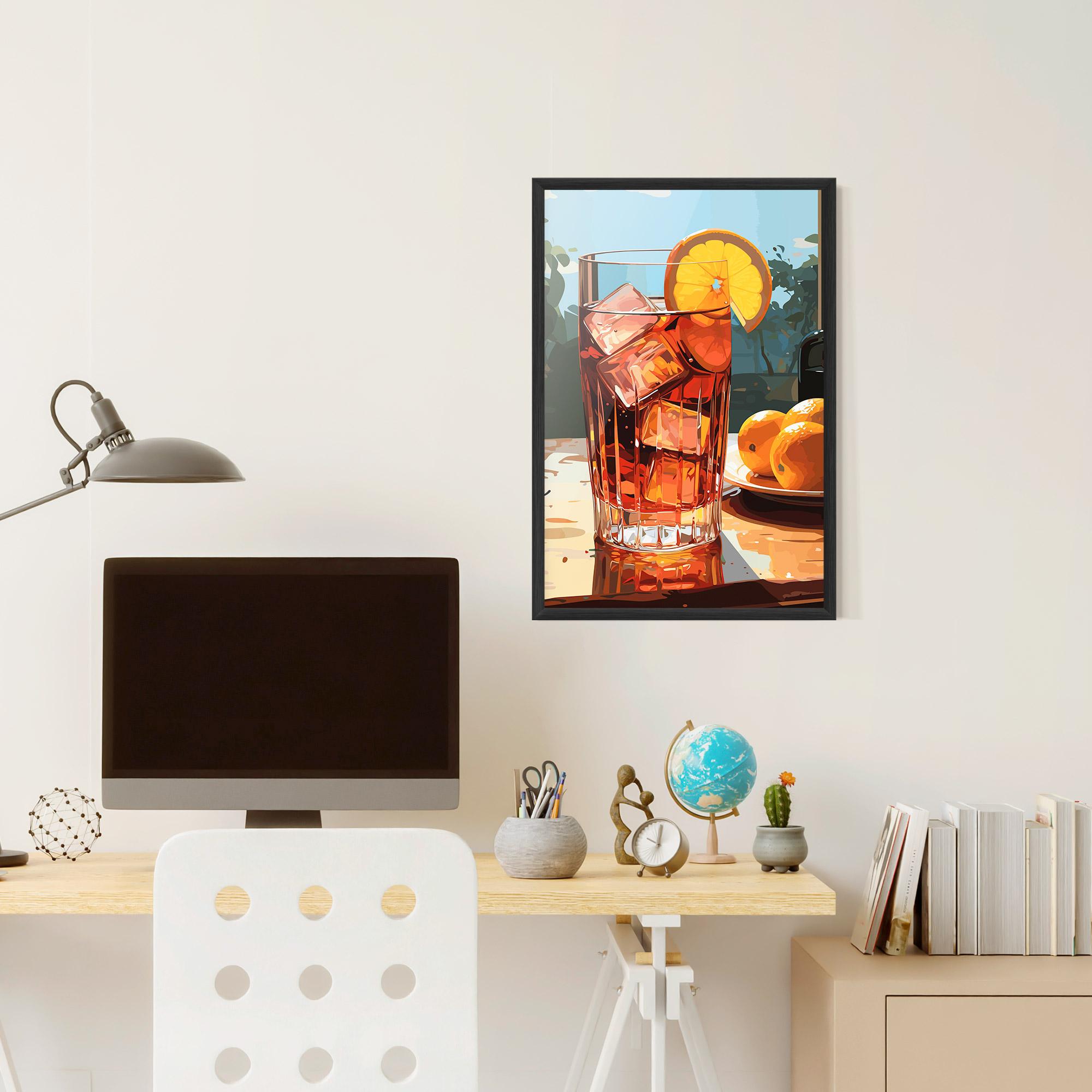 Poster Înrămat Cocktail Art mockup 6