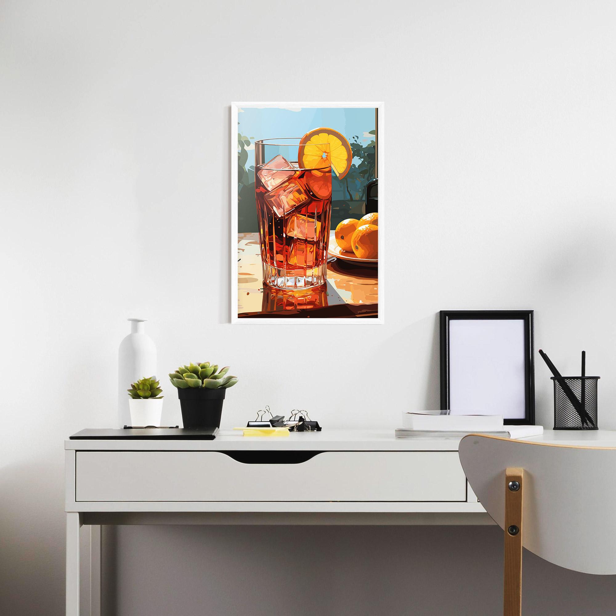 Poster Înrămat Cocktail Art mockup 7
