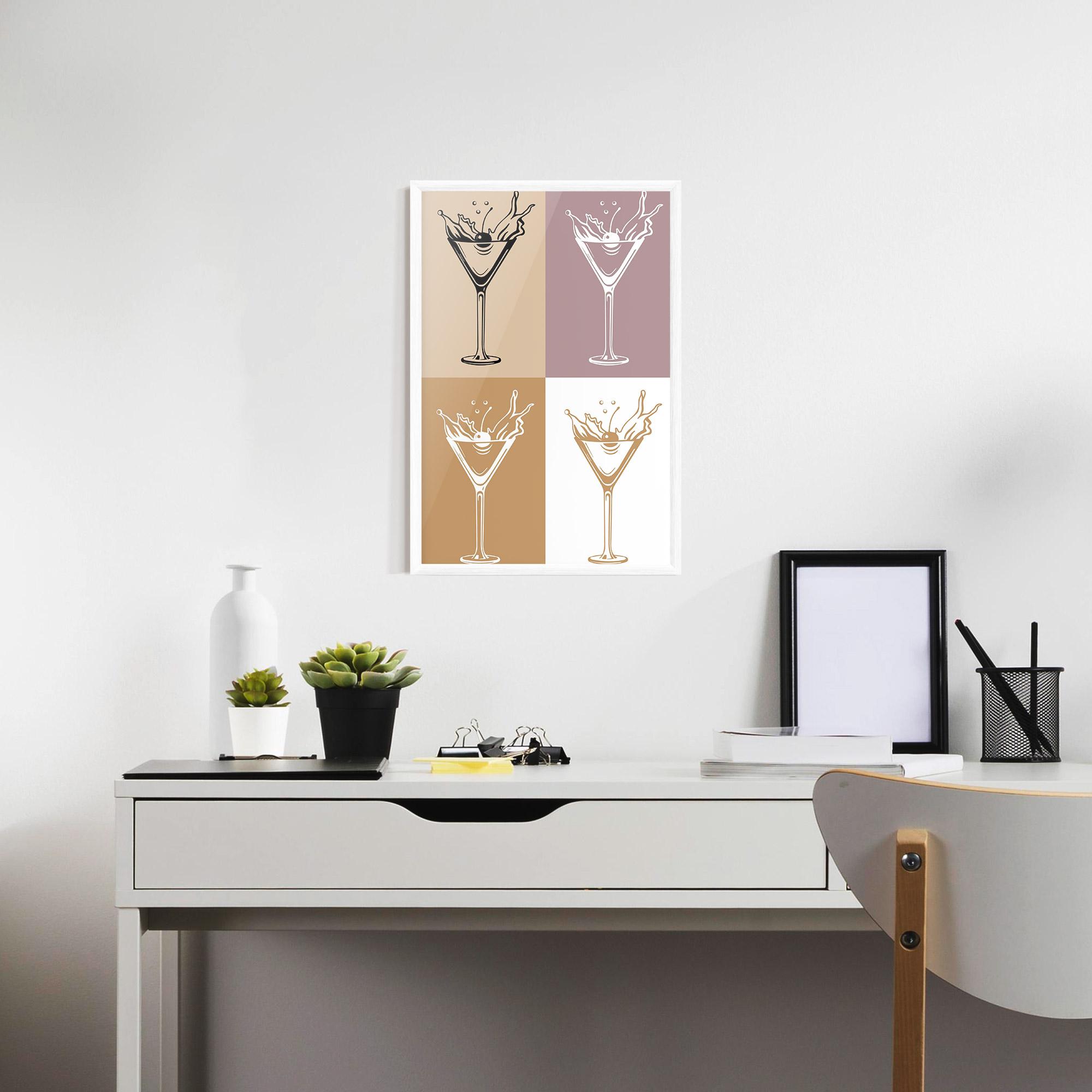 Poster Înrămat Drinks Mix mockup 7