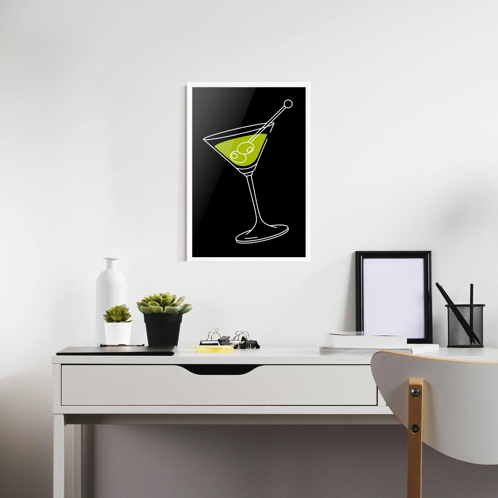 Poster Înrămat Glass mockup 7