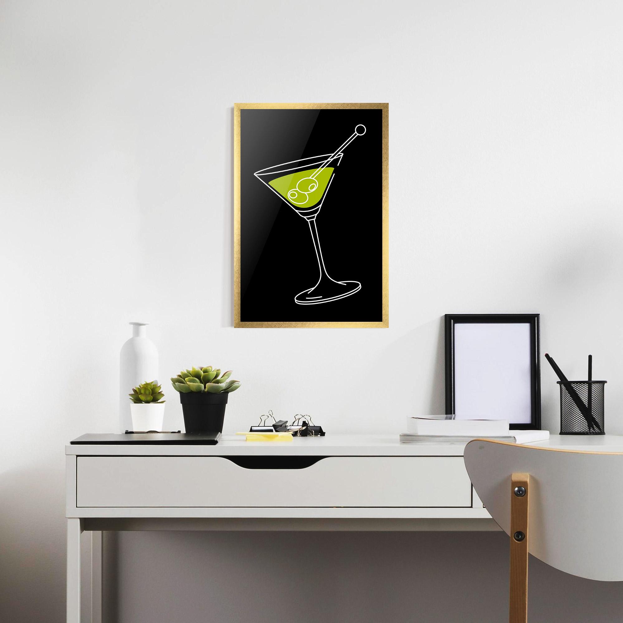 Poster Înrămat Glass mockup 7