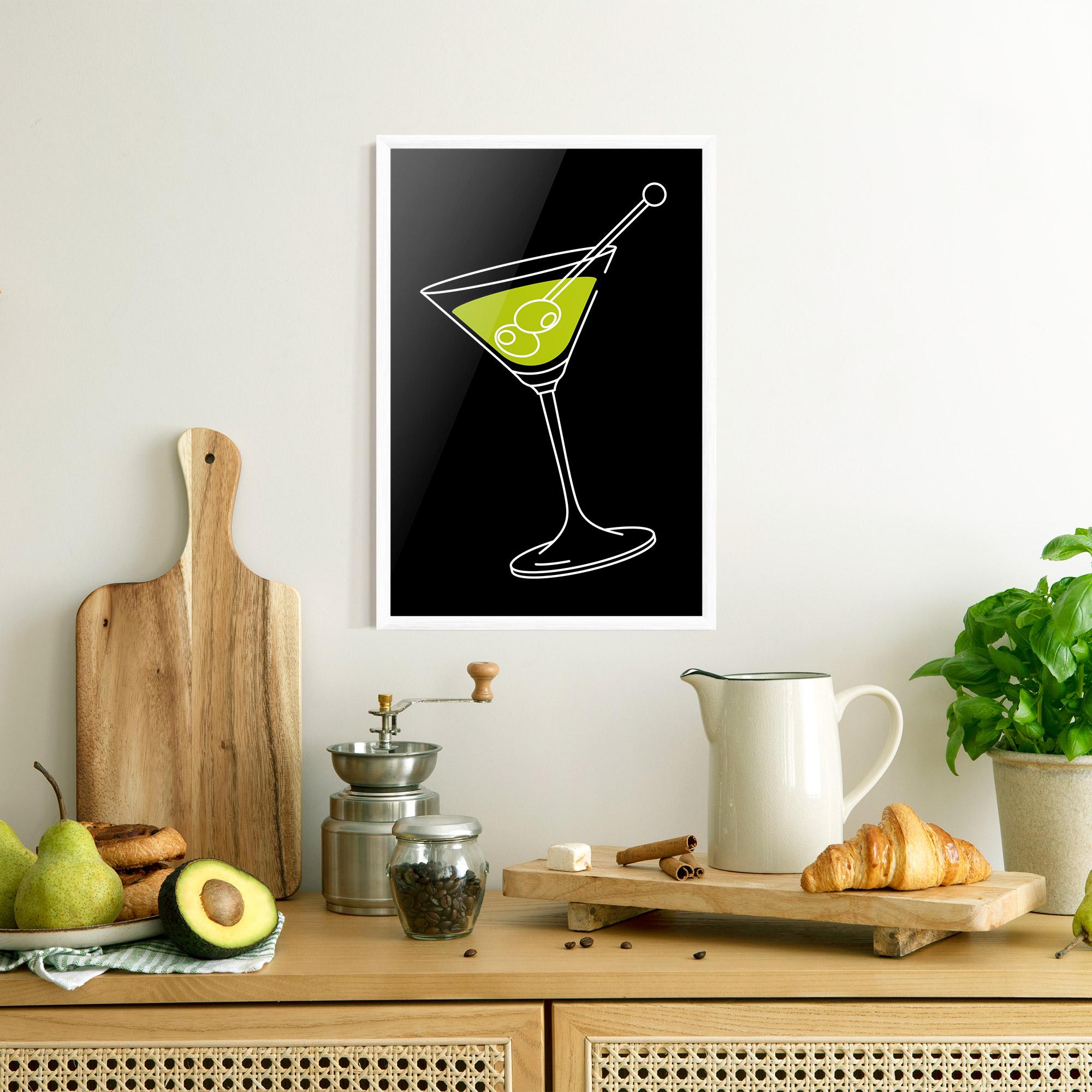 Poster Înrămat Glass mockup 8