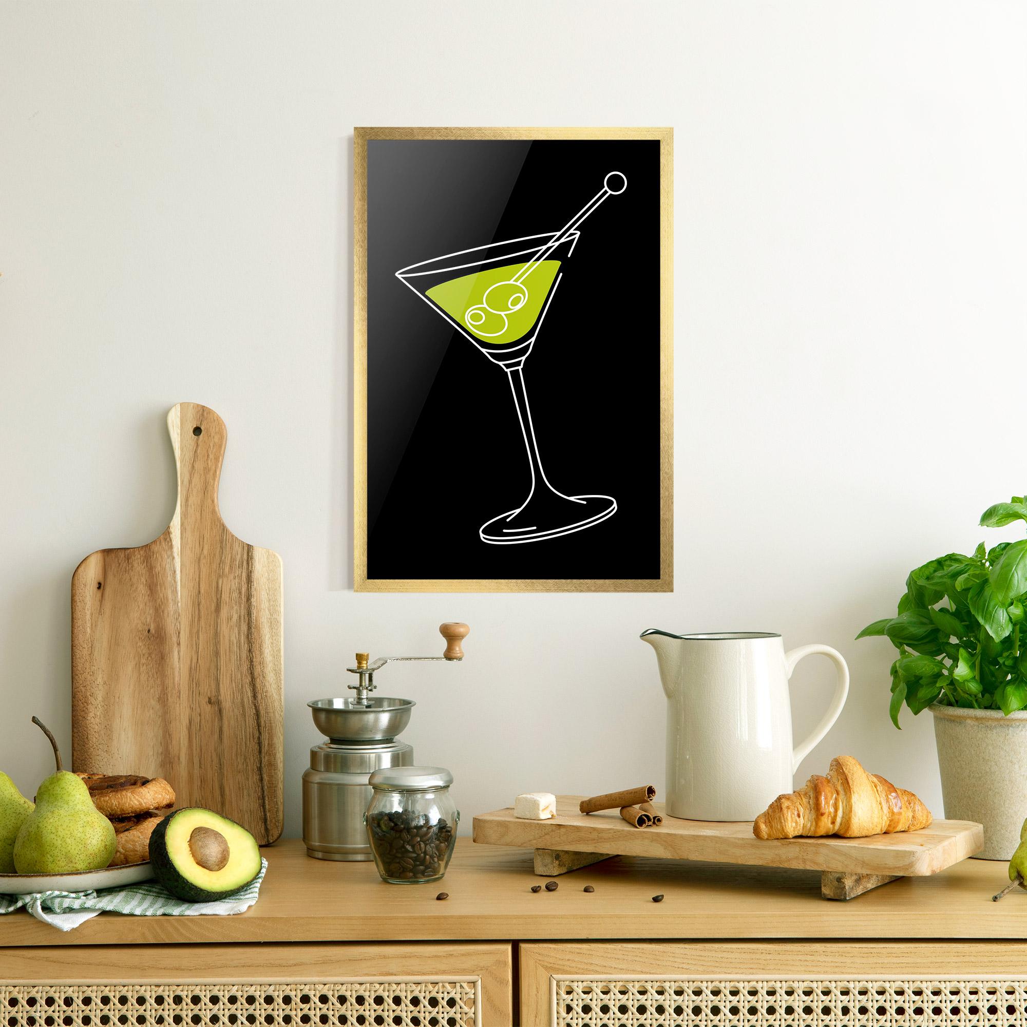 Poster Înrămat Glass mockup 8