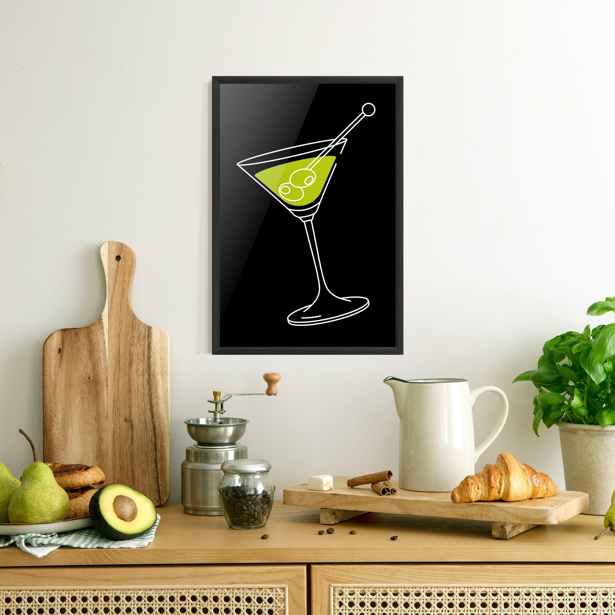 Poster Înrămat Glass mockup 8