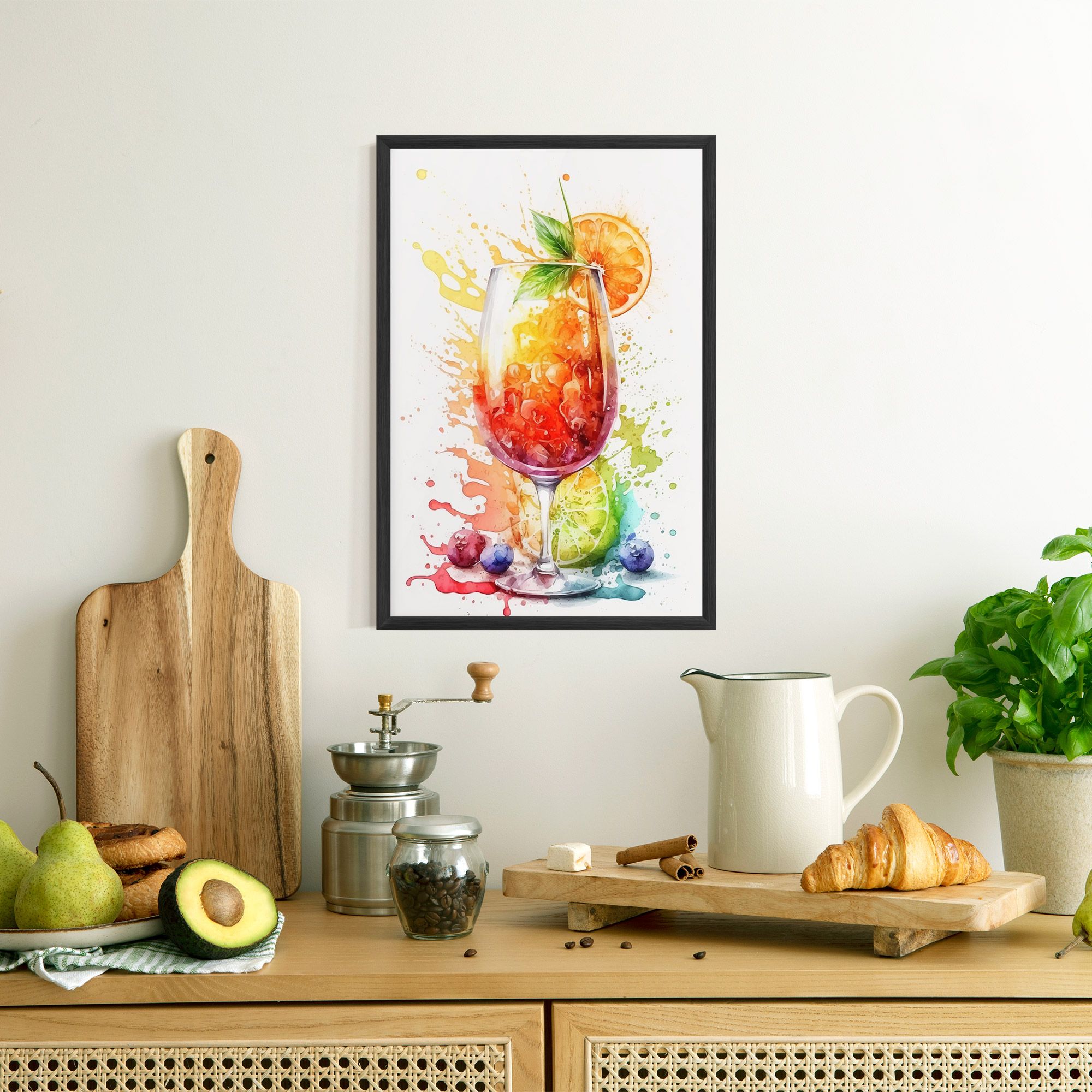Watercolor Juice mockup 8