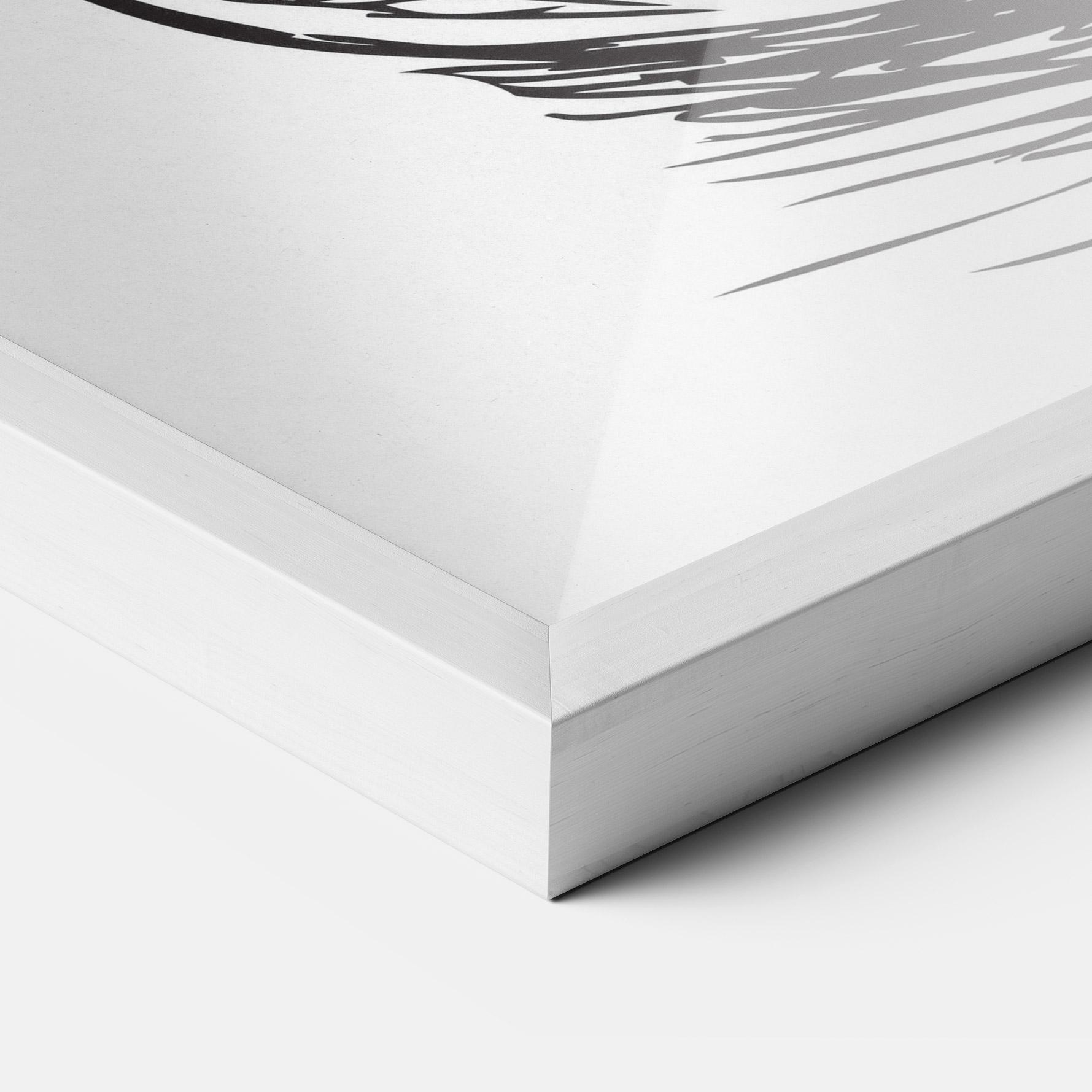 Poster Înrămat Coffee Serving mockup 3