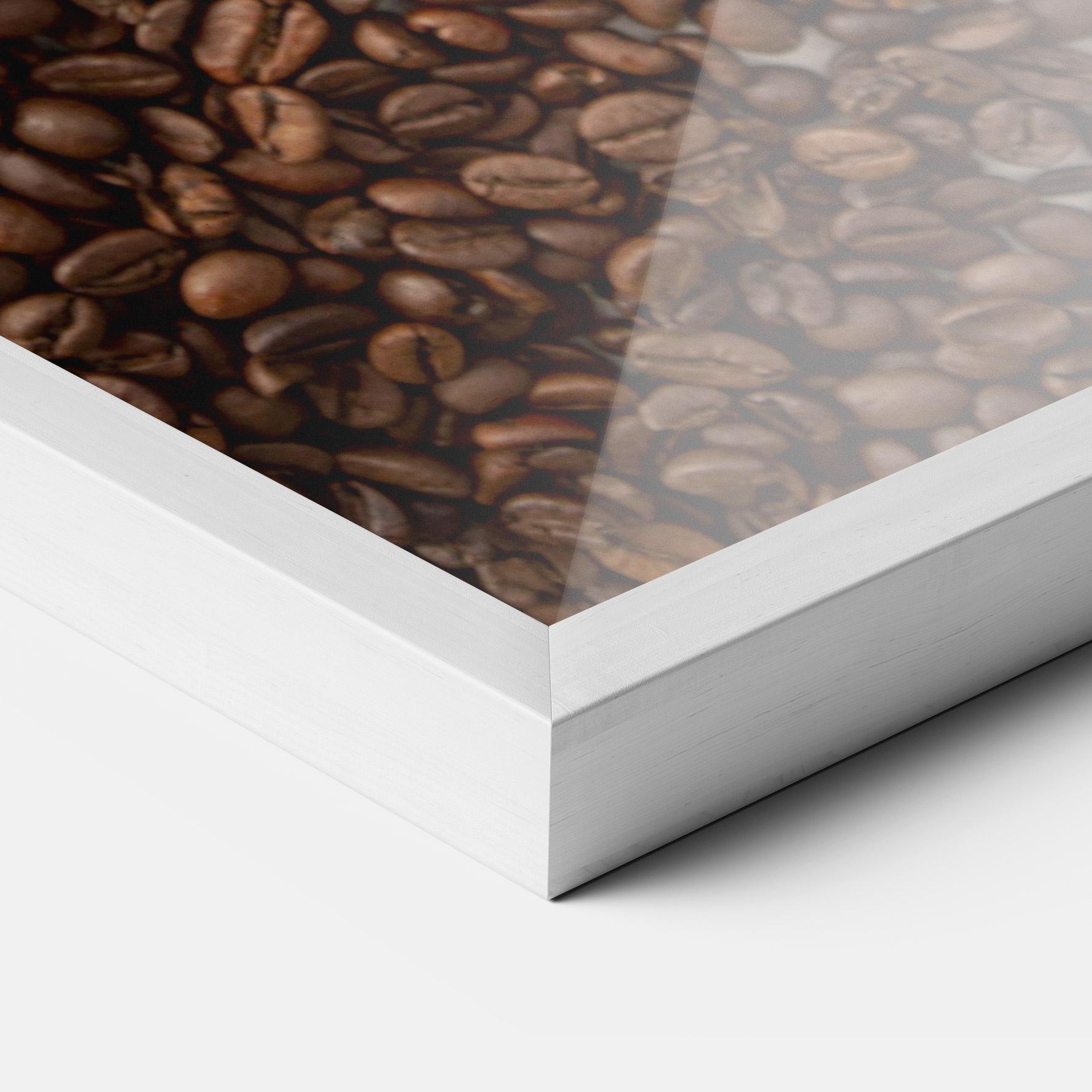 Poster Înrămat Contrasted Coffee mockup 3