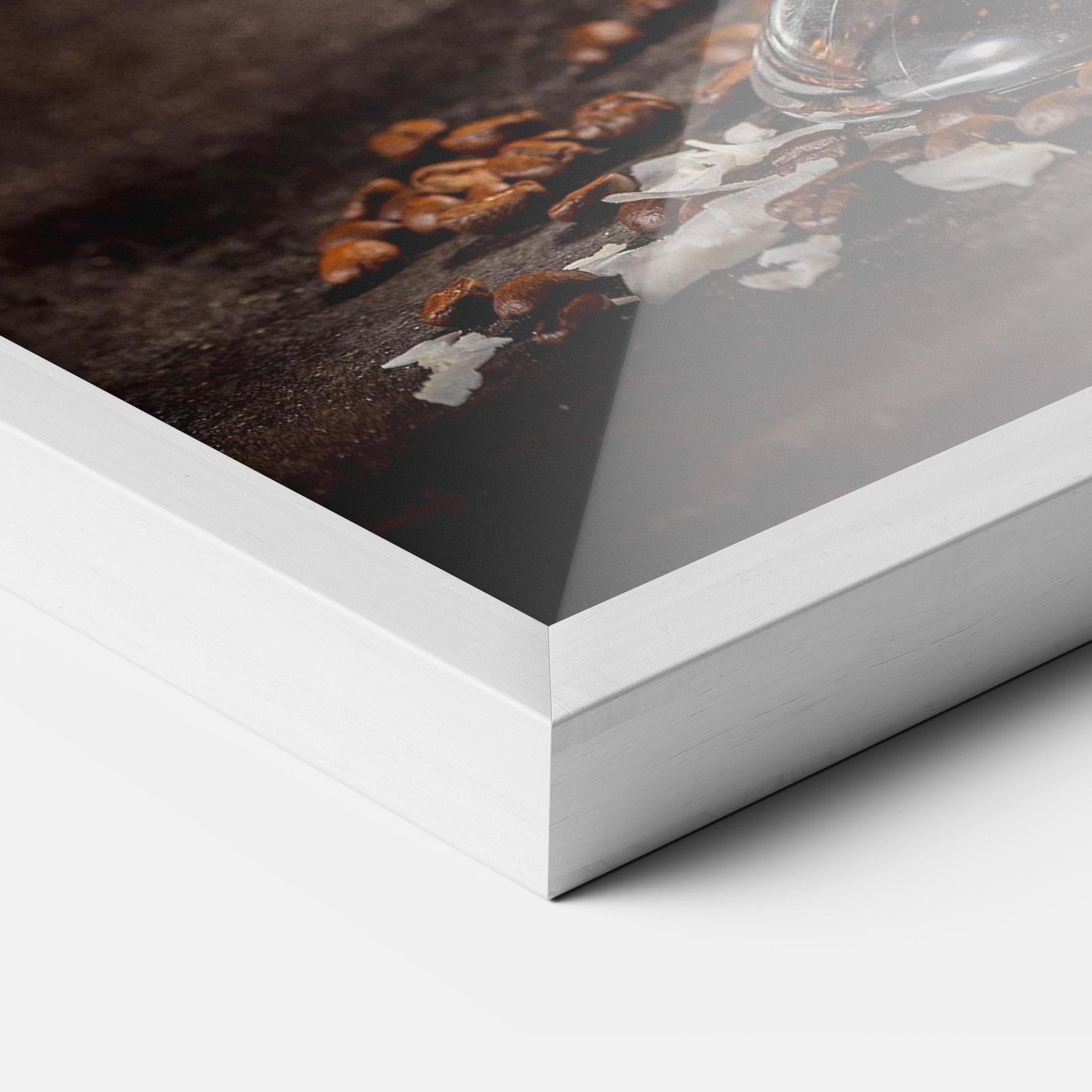 Poster Înrămat Tasty Coconut Coffee mockup 3