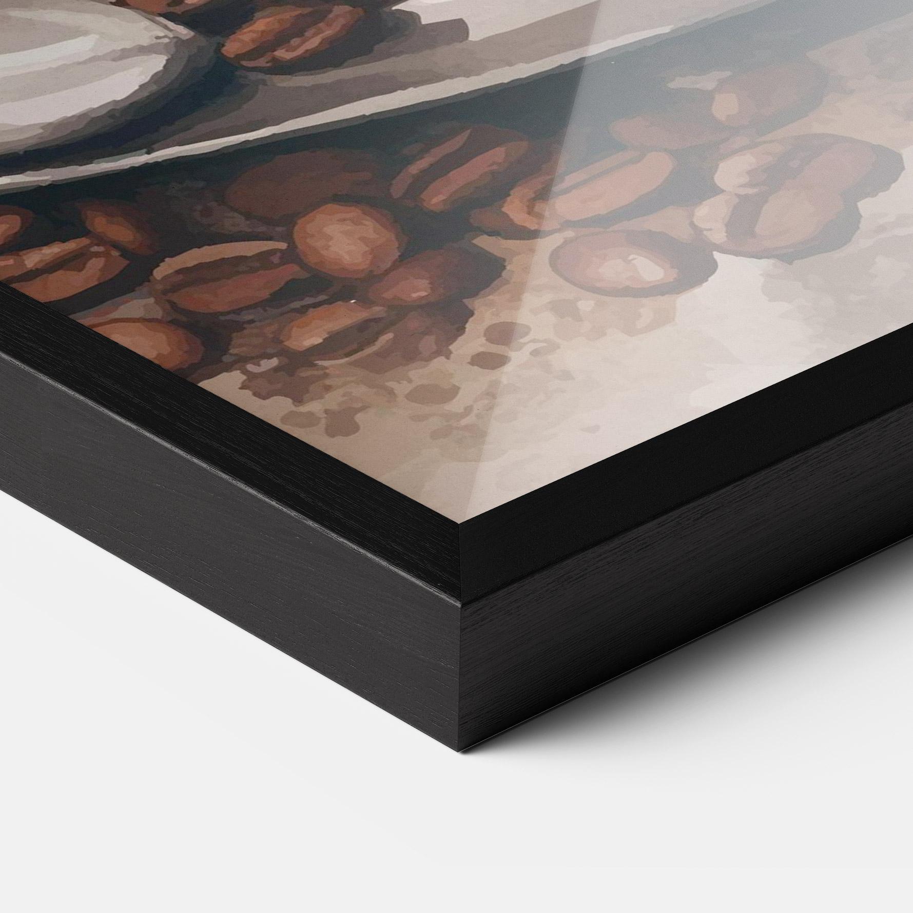 Poster Înrămat Vintage Coffee mockup 3