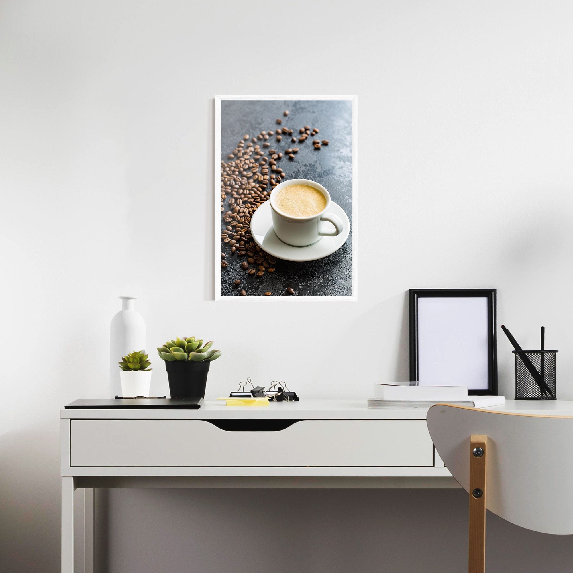 Hot Cappuccino Coffee mockup 7