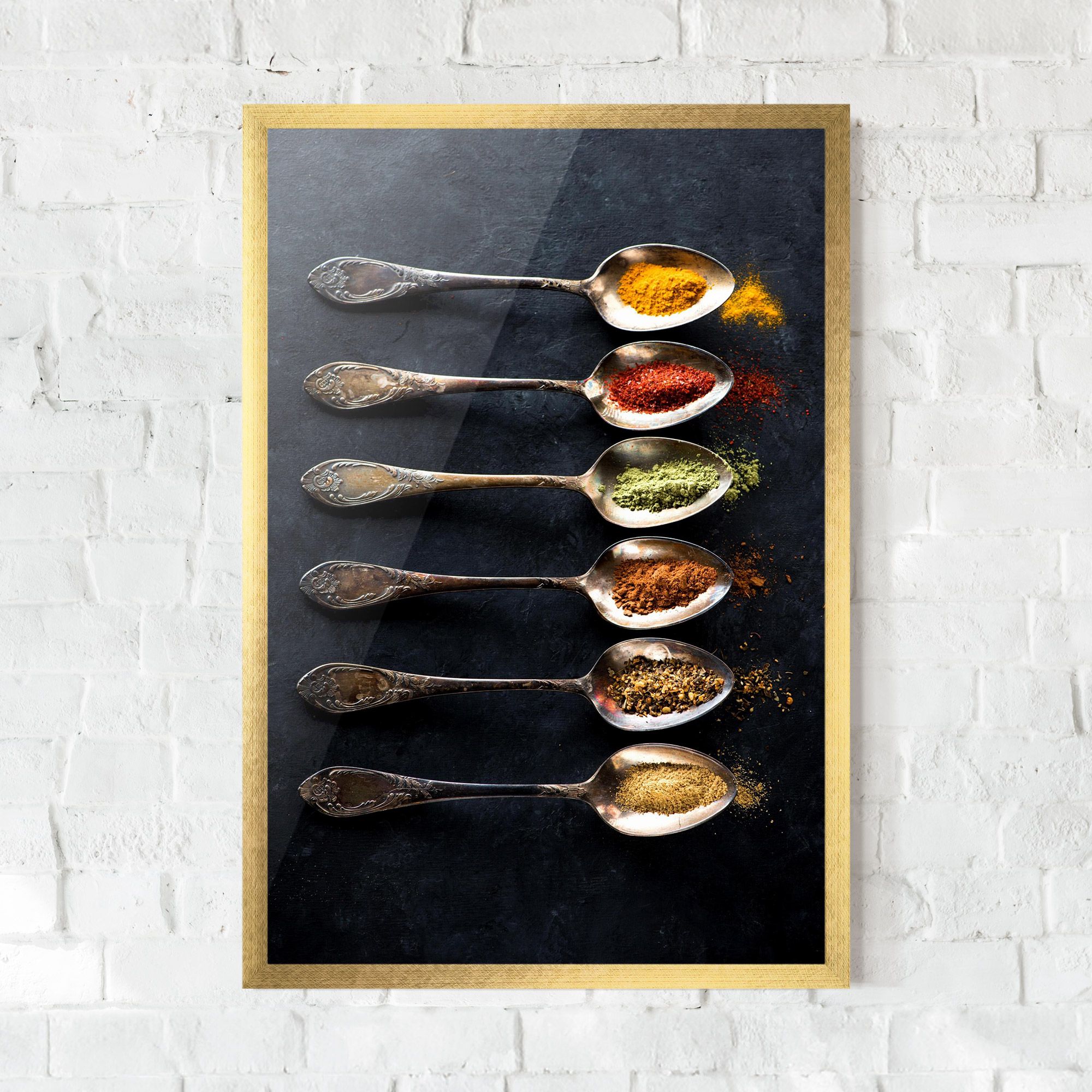 Spices Herbs Spoons mockup 0