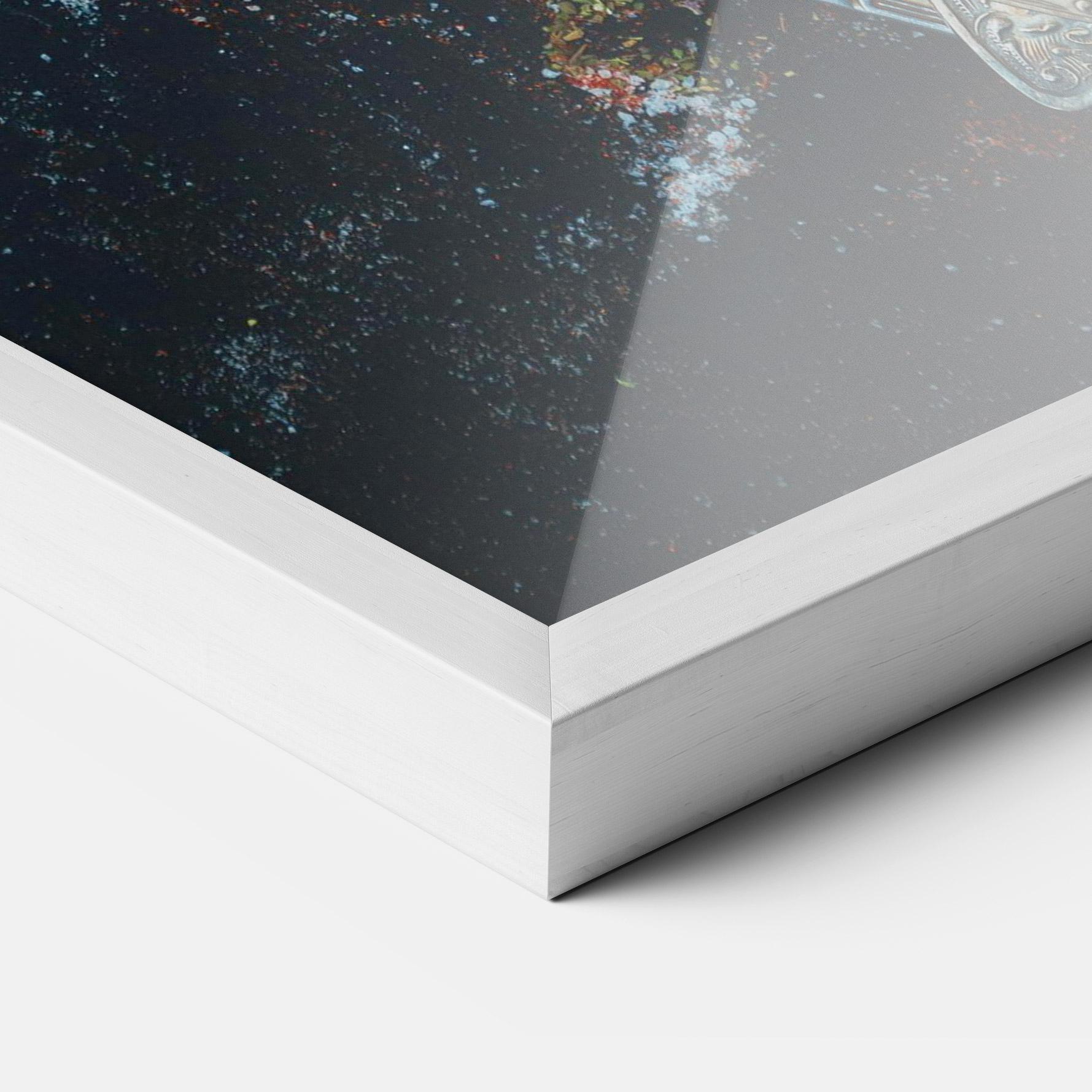 Poster Înrămat Spices Cooking Spoons mockup 3