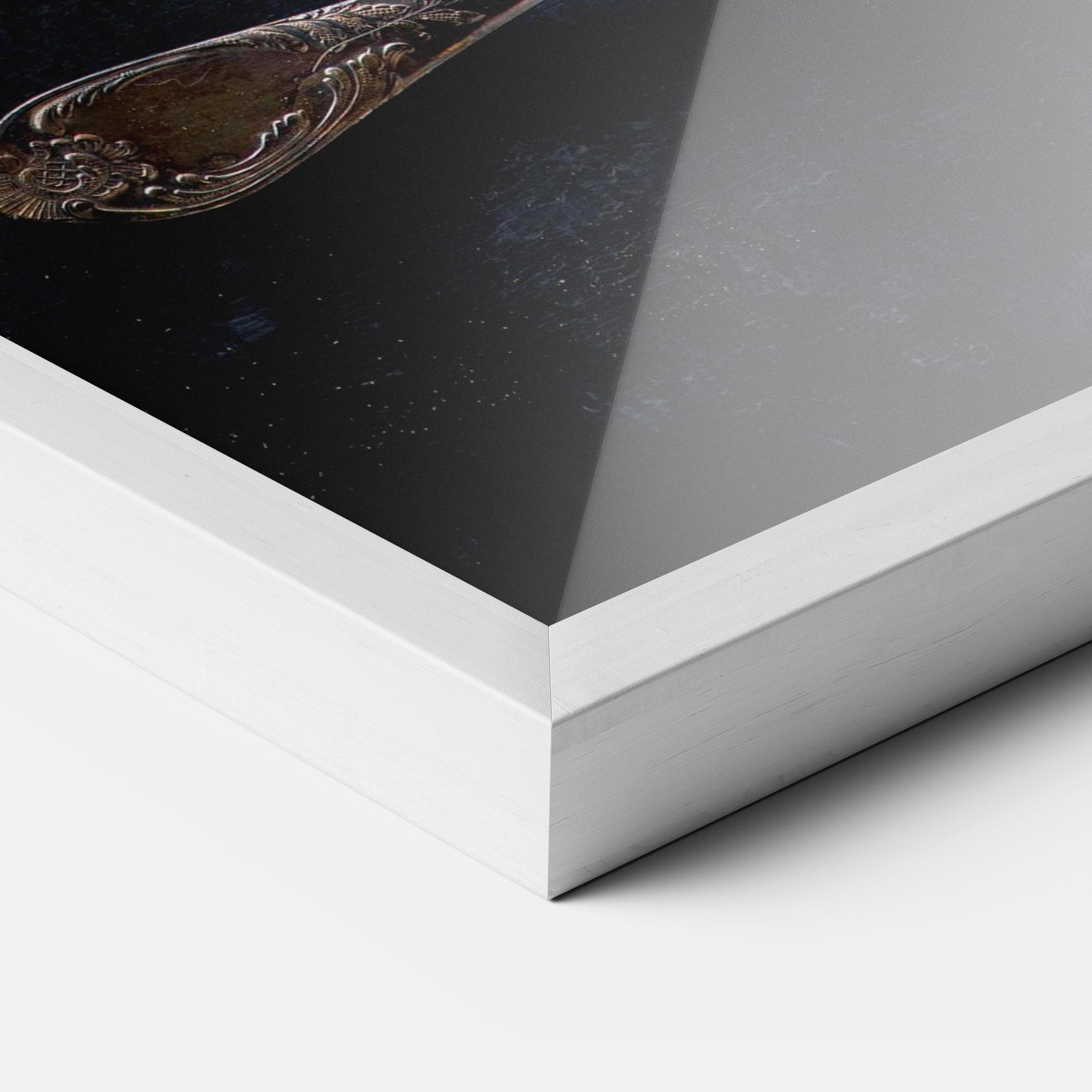 Poster Înrămat Spices Herbs Spoons mockup 3