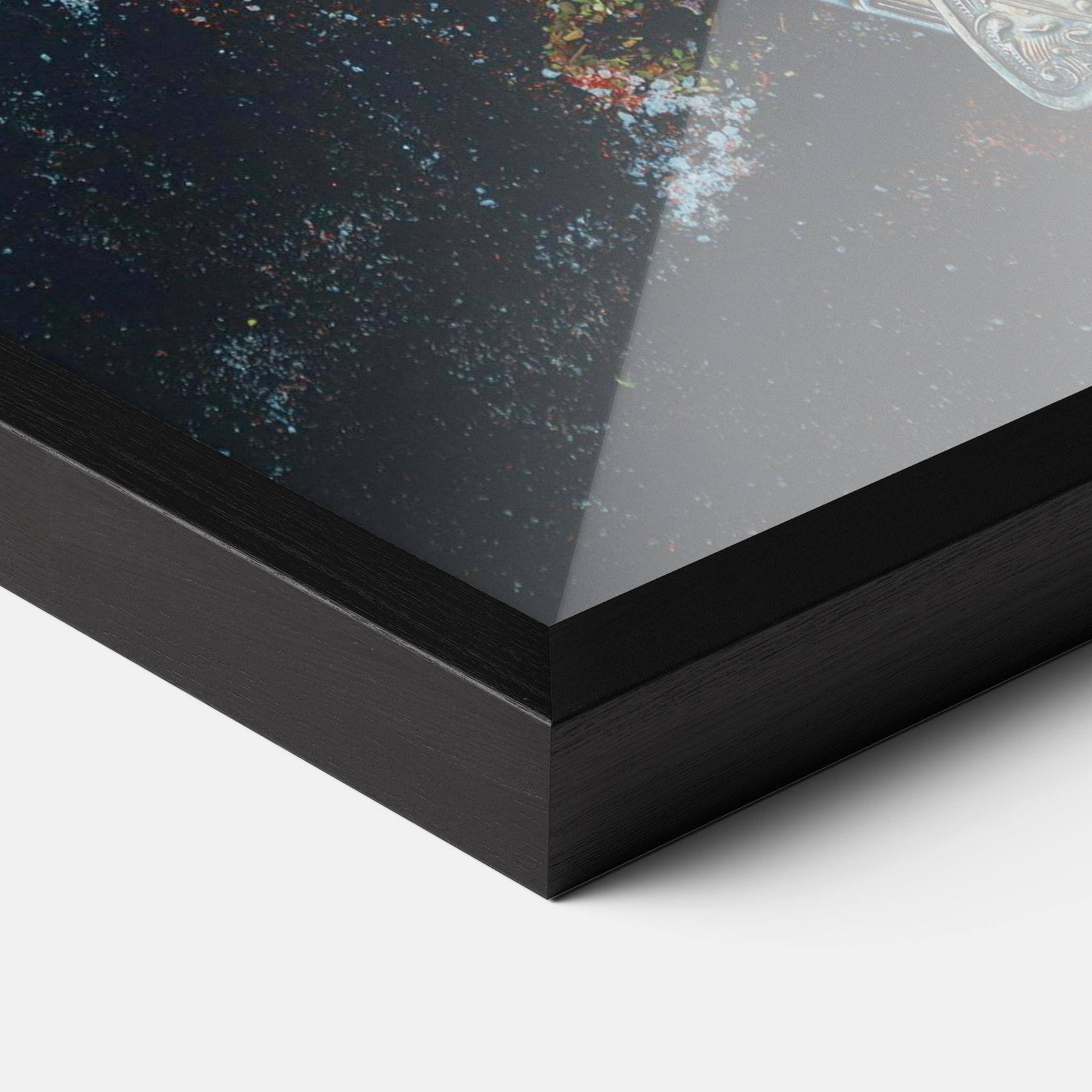 Poster Înrămat Spices Cooking Spoons mockup 3