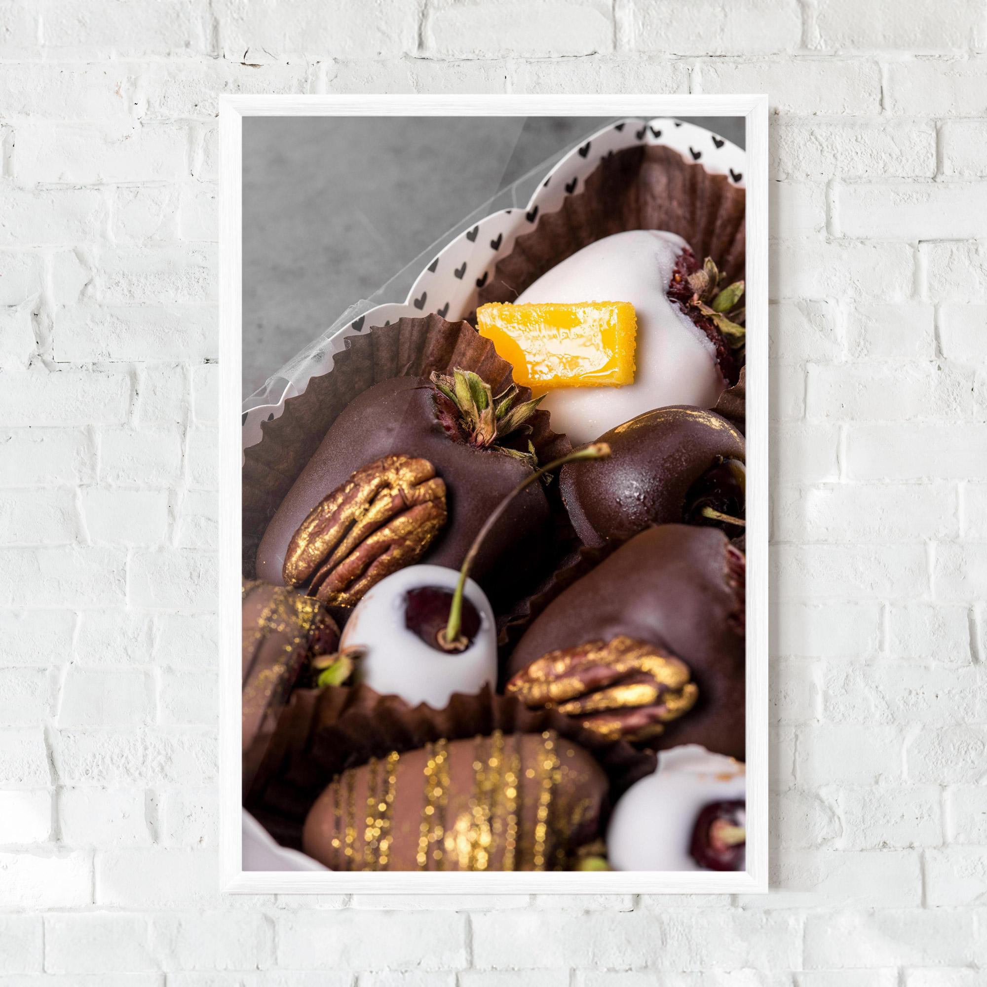 Poster Înrămat Chocolate Covered mockup 0