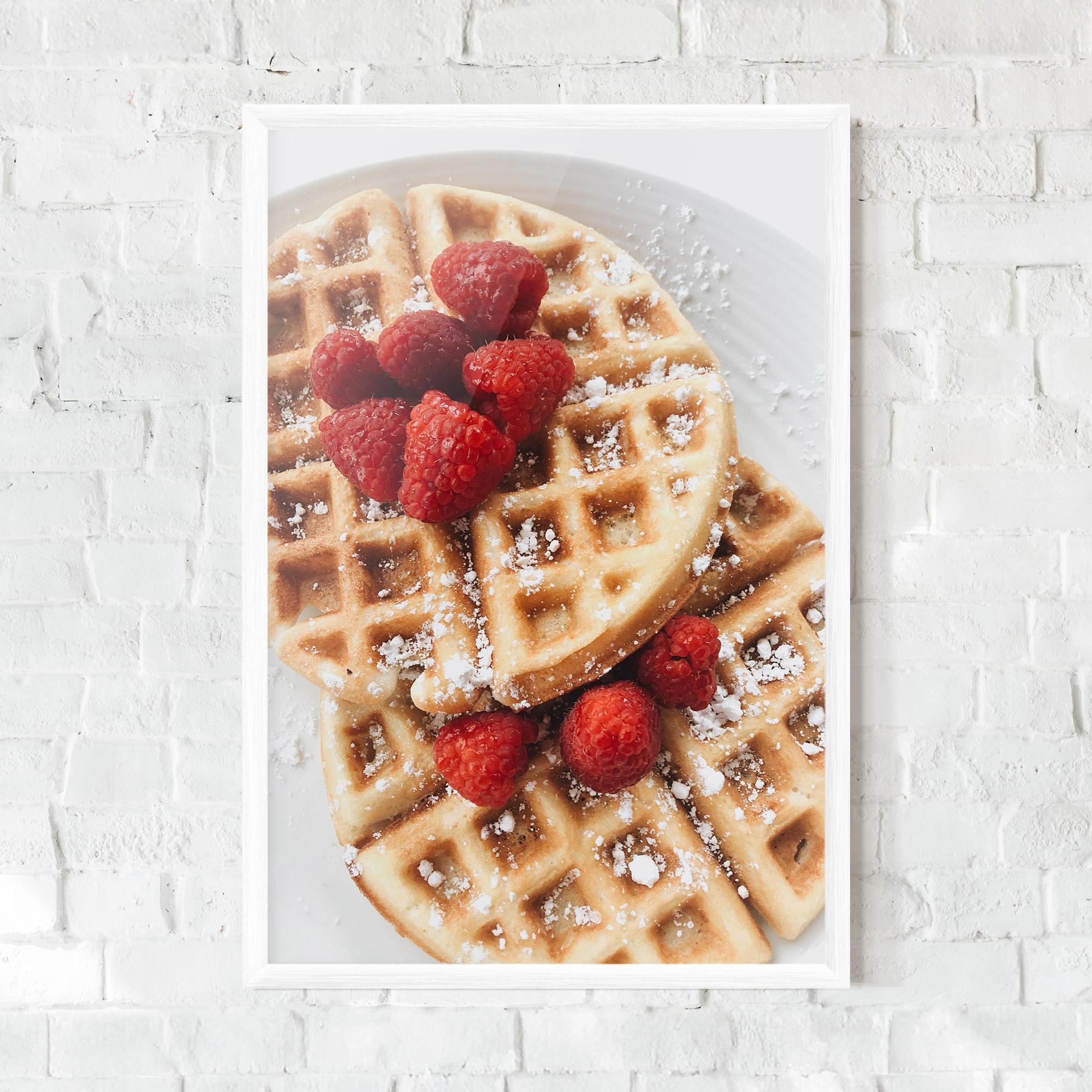 Poster Înrămat Morning Dessert mockup 0