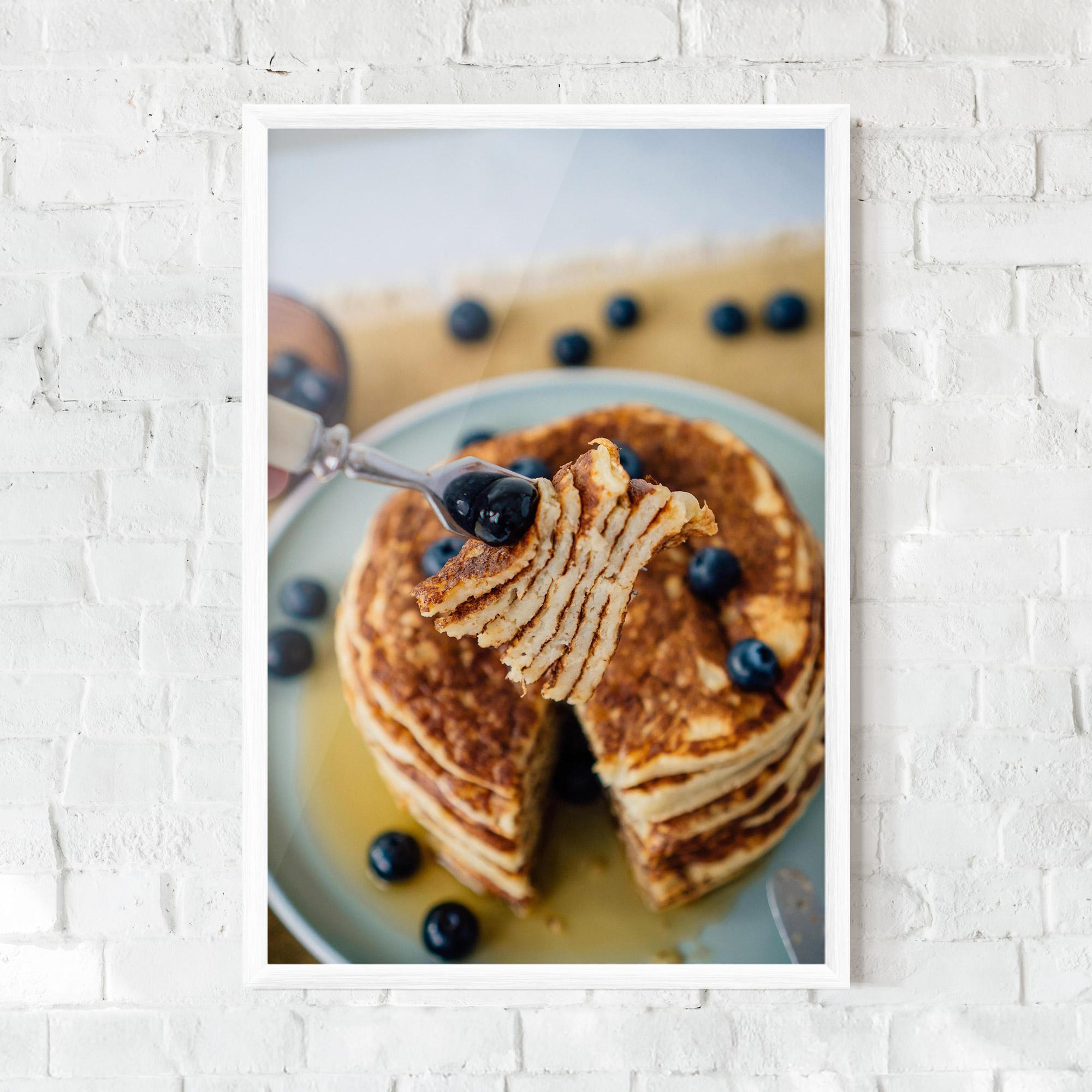 Poster Înrămat Pancakes mockup 0