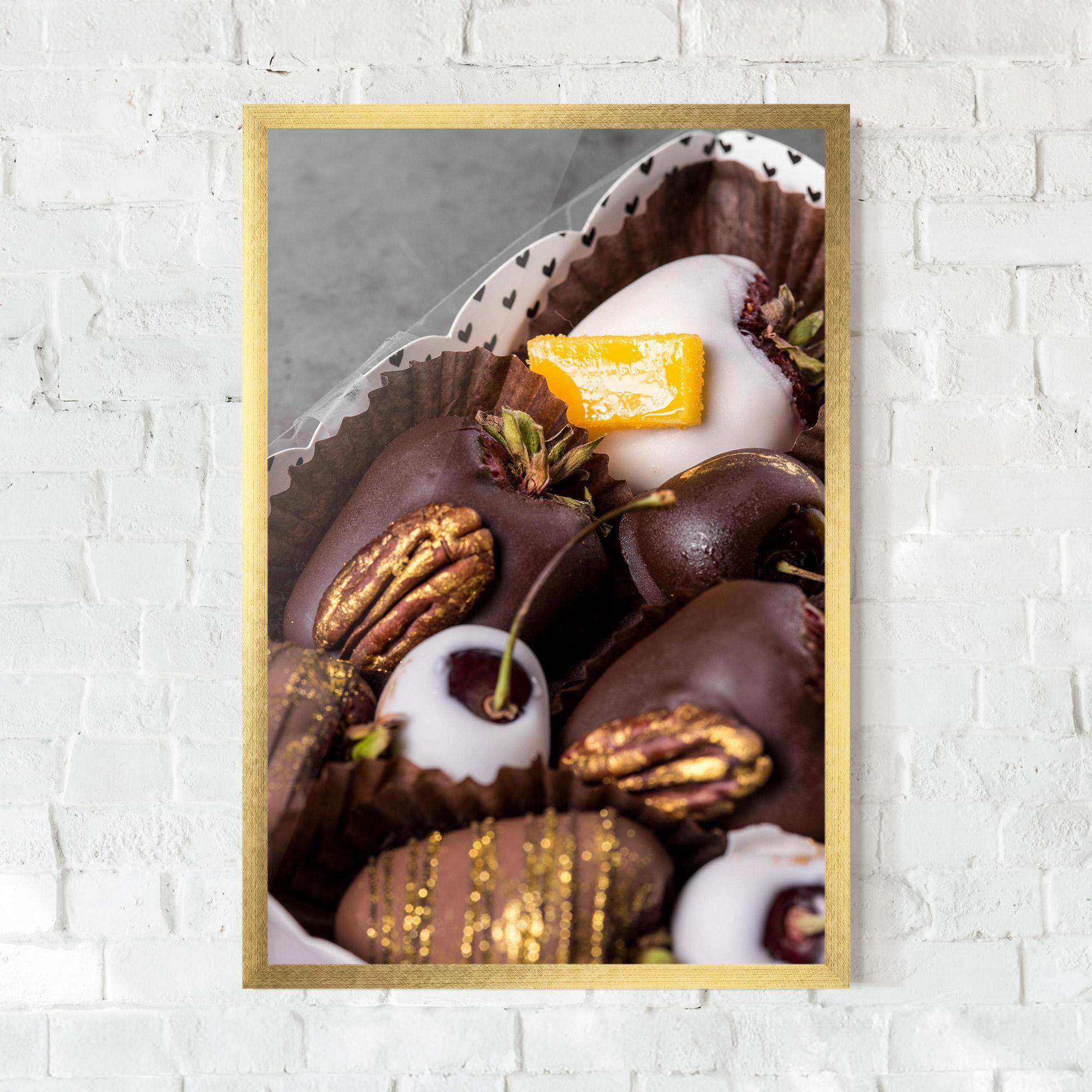 Poster Înrămat Chocolate Covered mockup 0