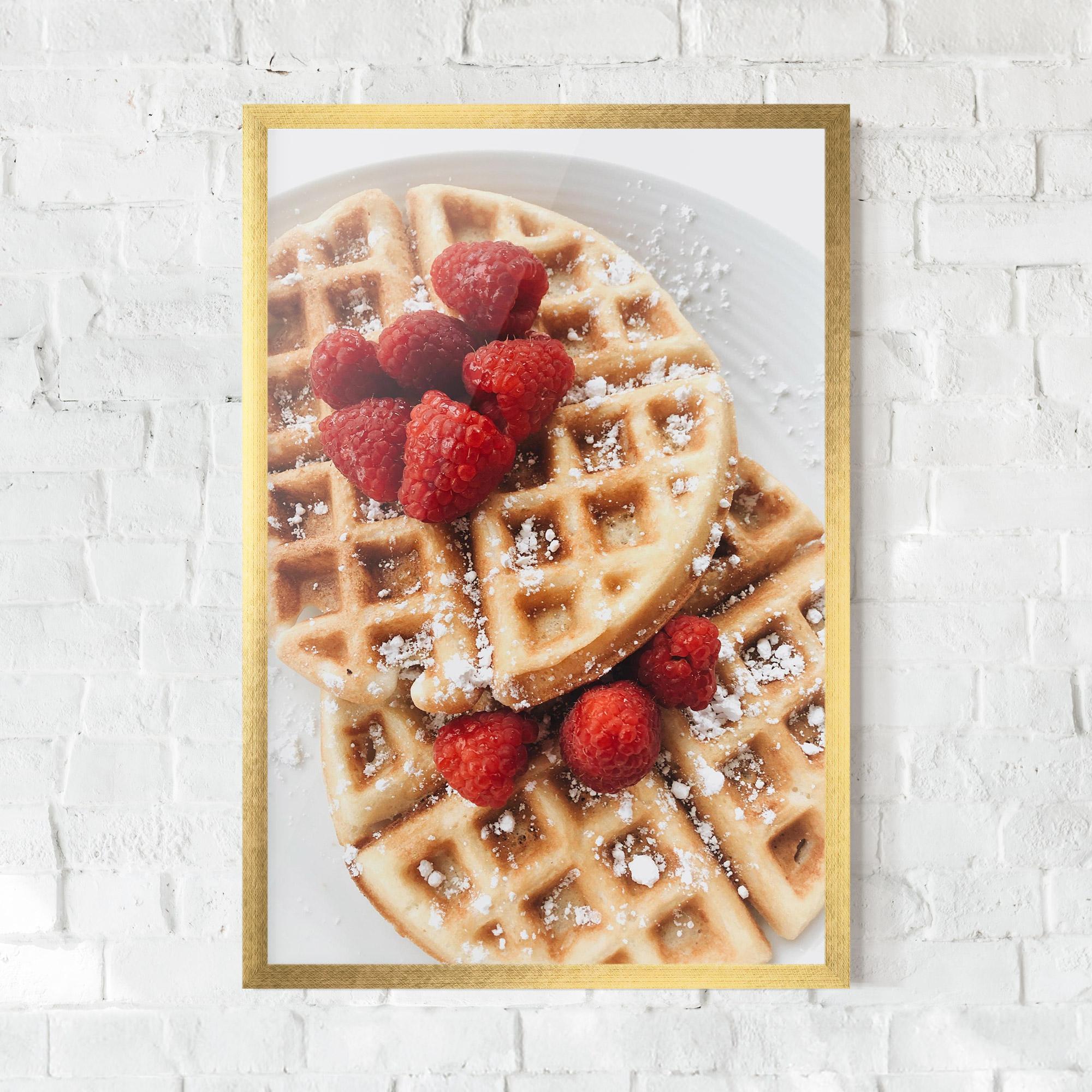 Poster Înrămat Morning Dessert mockup 0