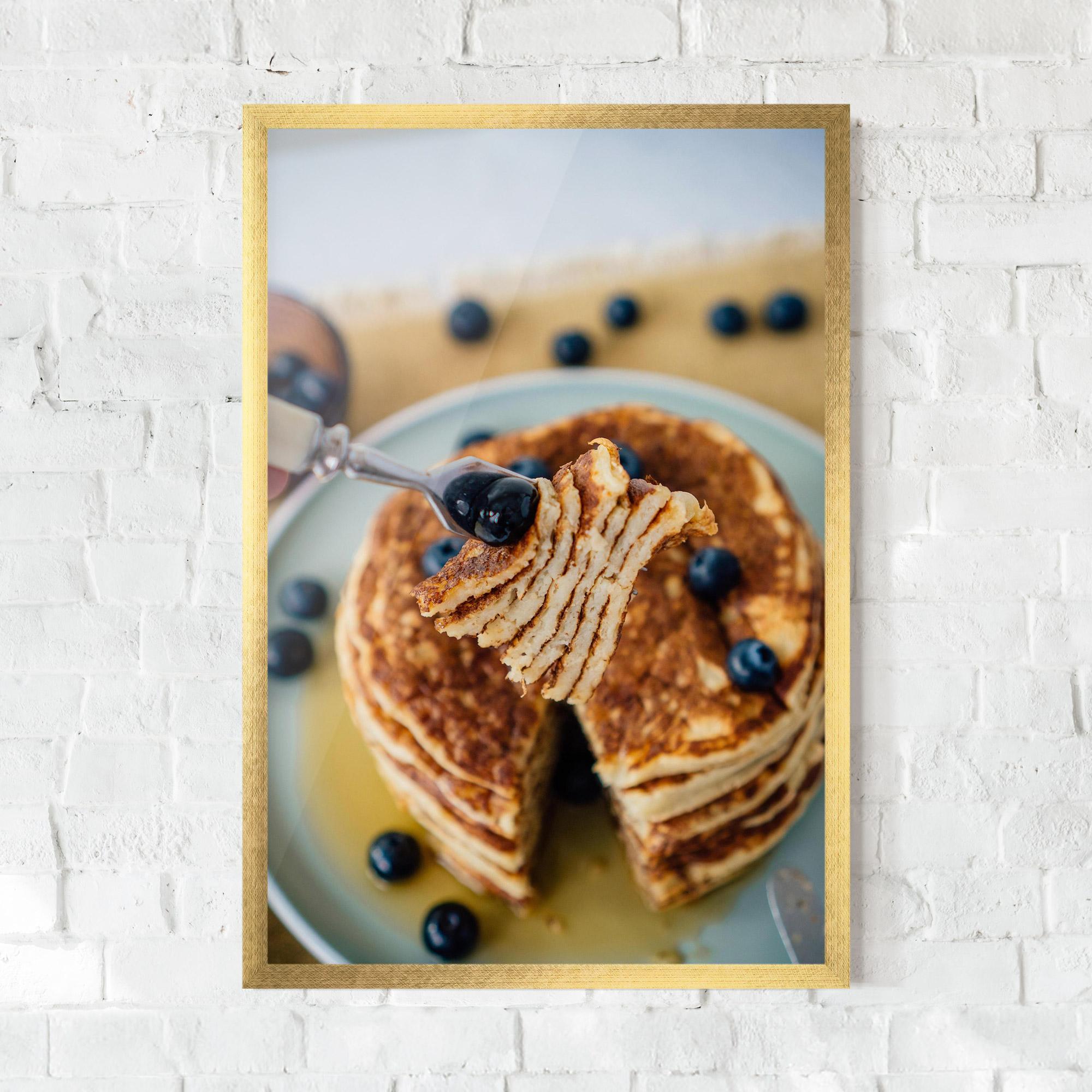 Poster Înrămat Pancakes mockup 0