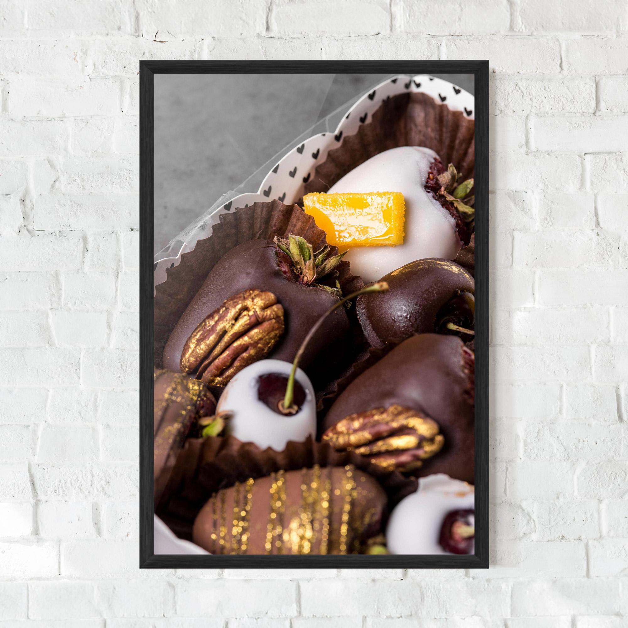 Poster Înrămat Chocolate Covered mockup 0