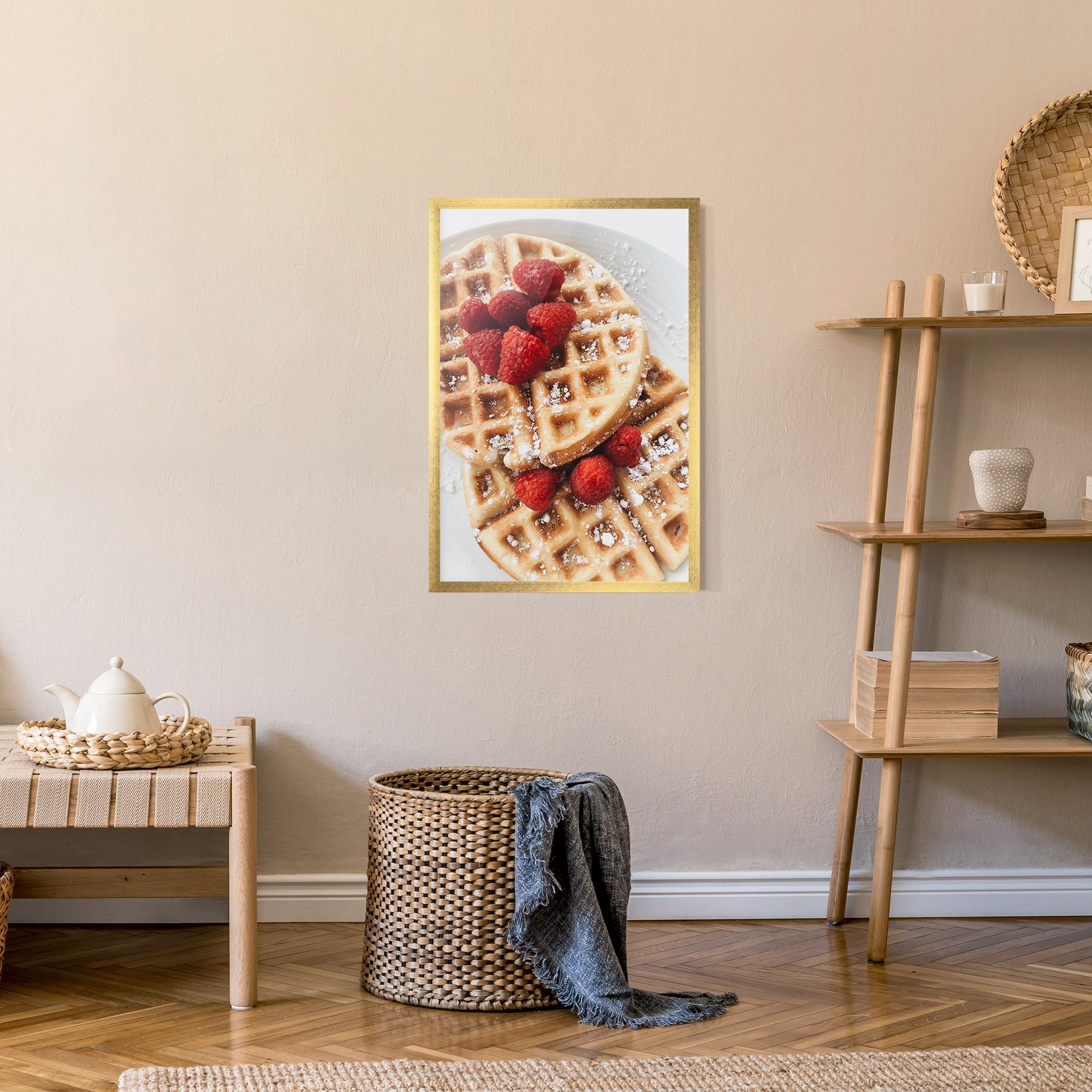 Poster Înrămat Morning Dessert mockup 9