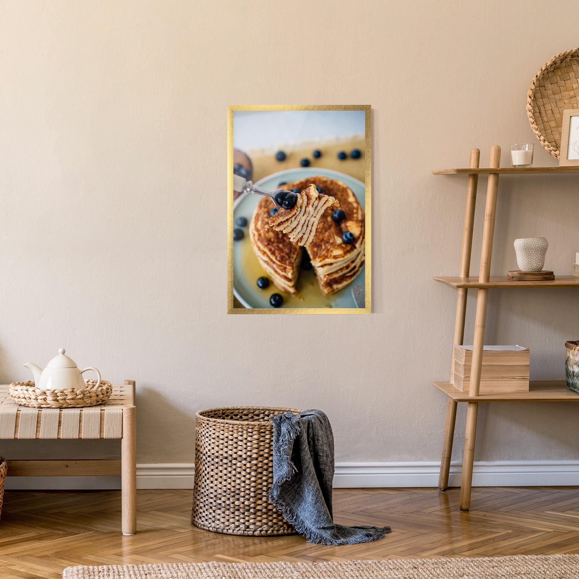 Poster Înrămat Pancakes mockup 9