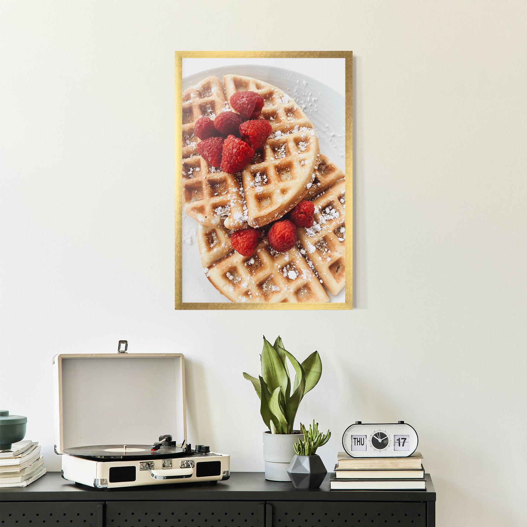 Poster Înrămat Morning Dessert mockup 2